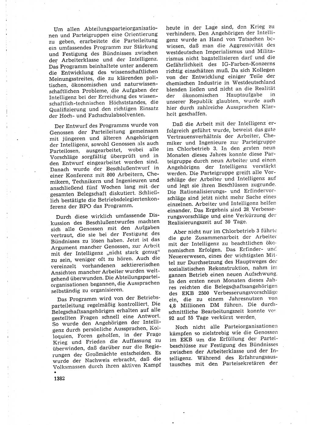 Neuer Weg (NW), Organ des Zentralkomitees (ZK) der SED (Sozialistische Einheitspartei Deutschlands) für Fragen des Parteilebens, 15. Jahrgang [Deutsche Demokratische Republik (DDR)] 1960, Seite 1382 (NW ZK SED DDR 1960, S. 1382)