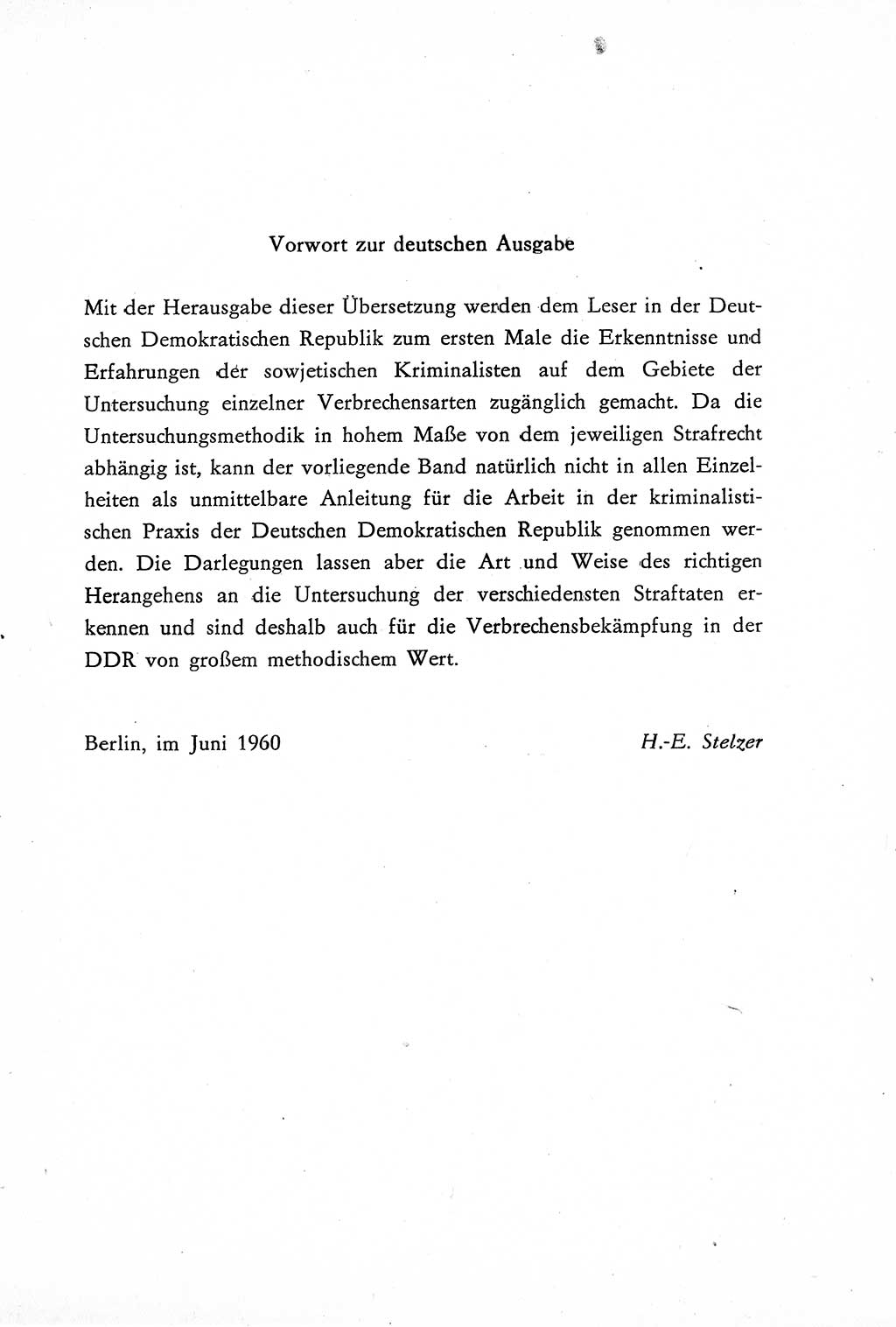 Die Untersuchung einzelner Verbrechensarten [Deutsche Demokratische Republik (DDR)] 1960, Seite 7 (Unters. Verbr.-Art. DDR 1960, S. 7)