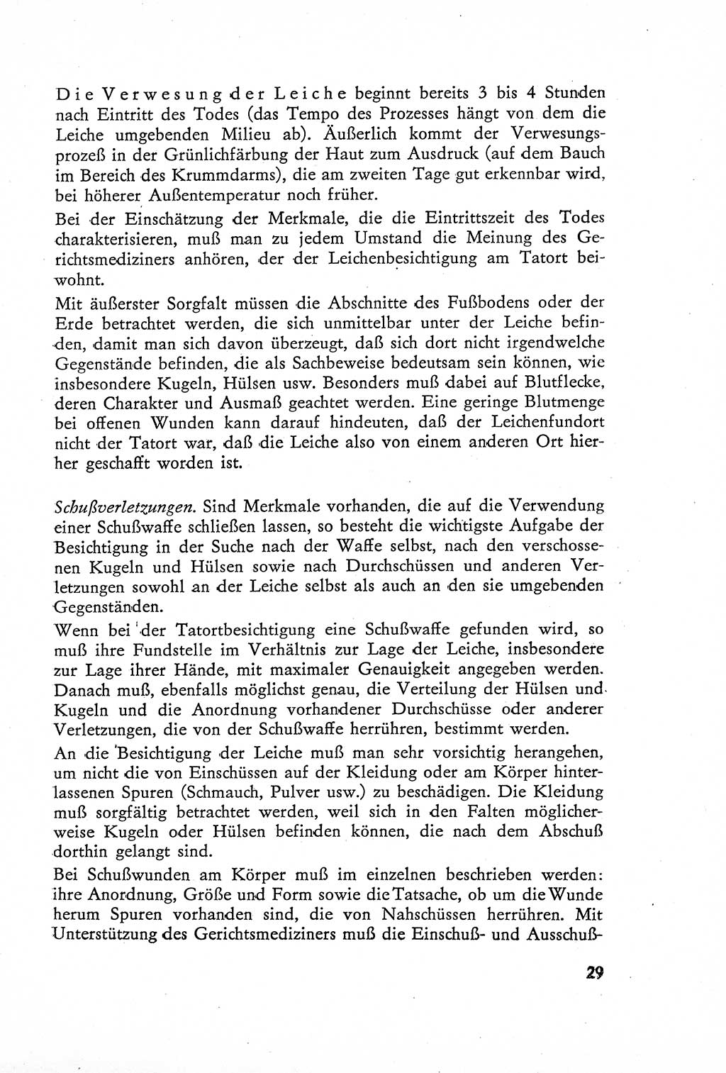 Die Untersuchung einzelner Verbrechensarten [Deutsche Demokratische Republik (DDR)] 1960, Seite 29 (Unters. Verbr.-Art. DDR 1960, S. 29)