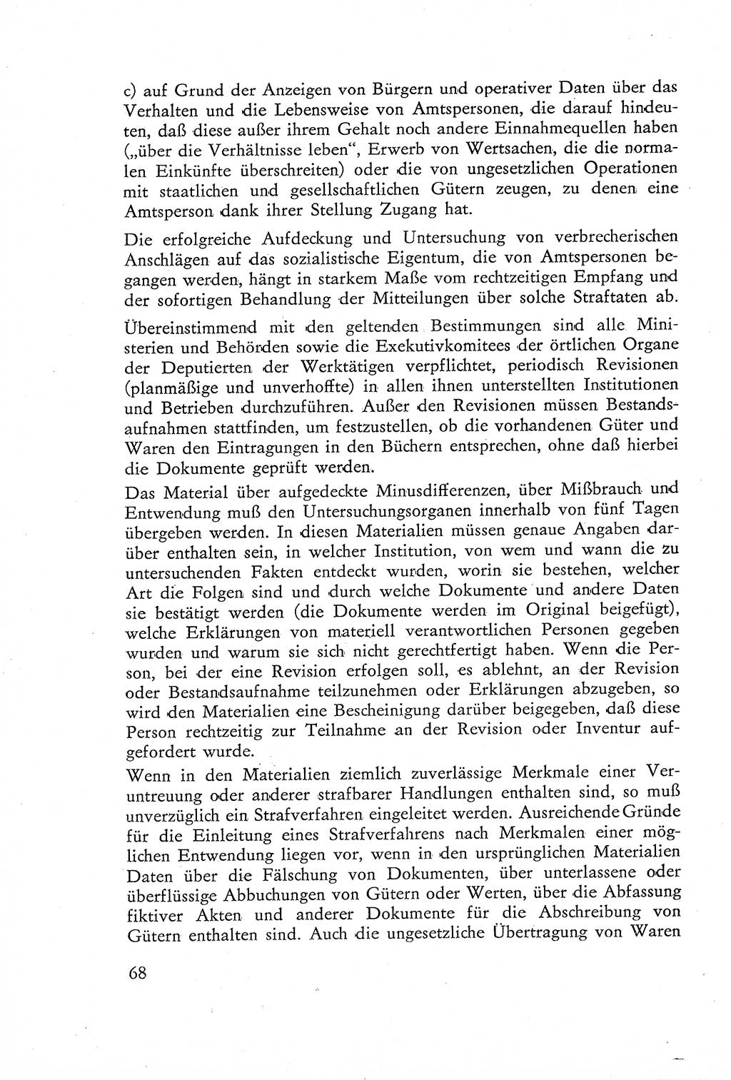 Die Untersuchung einzelner Verbrechensarten [Deutsche Demokratische Republik (DDR)] 1960, Seite 68 (Unters. Verbr.-Art. DDR 1960, S. 68)