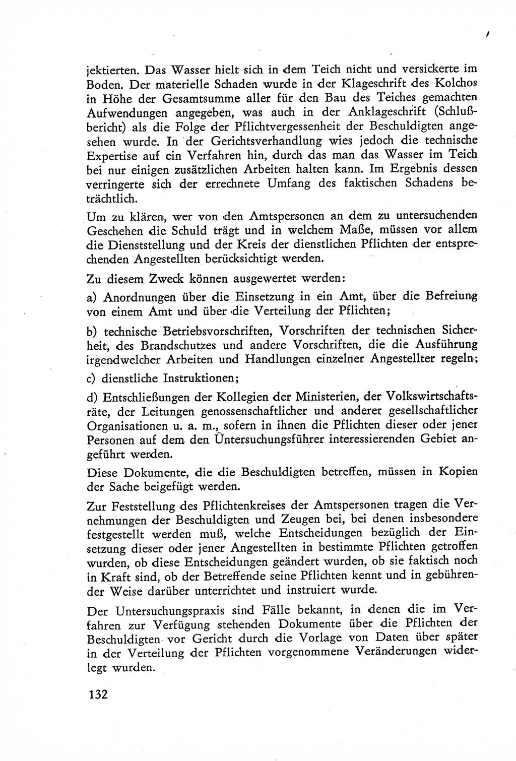 Die Untersuchung einzelner Verbrechensarten [Deutsche Demokratische Republik (DDR)] 1960, Seite 132 (Unters. Verbr.-Art. DDR 1960, S. 132)
