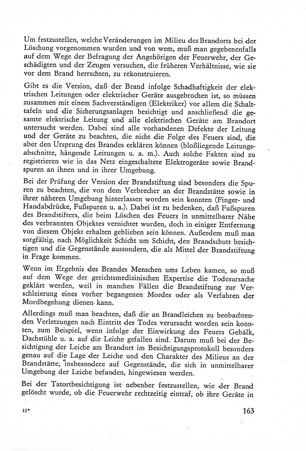 Die Untersuchung einzelner Verbrechensarten [Deutsche Demokratische Republik (DDR)] 1960, Seite 163 (Unters. Verbr.-Art. DDR 1960, S. 163)