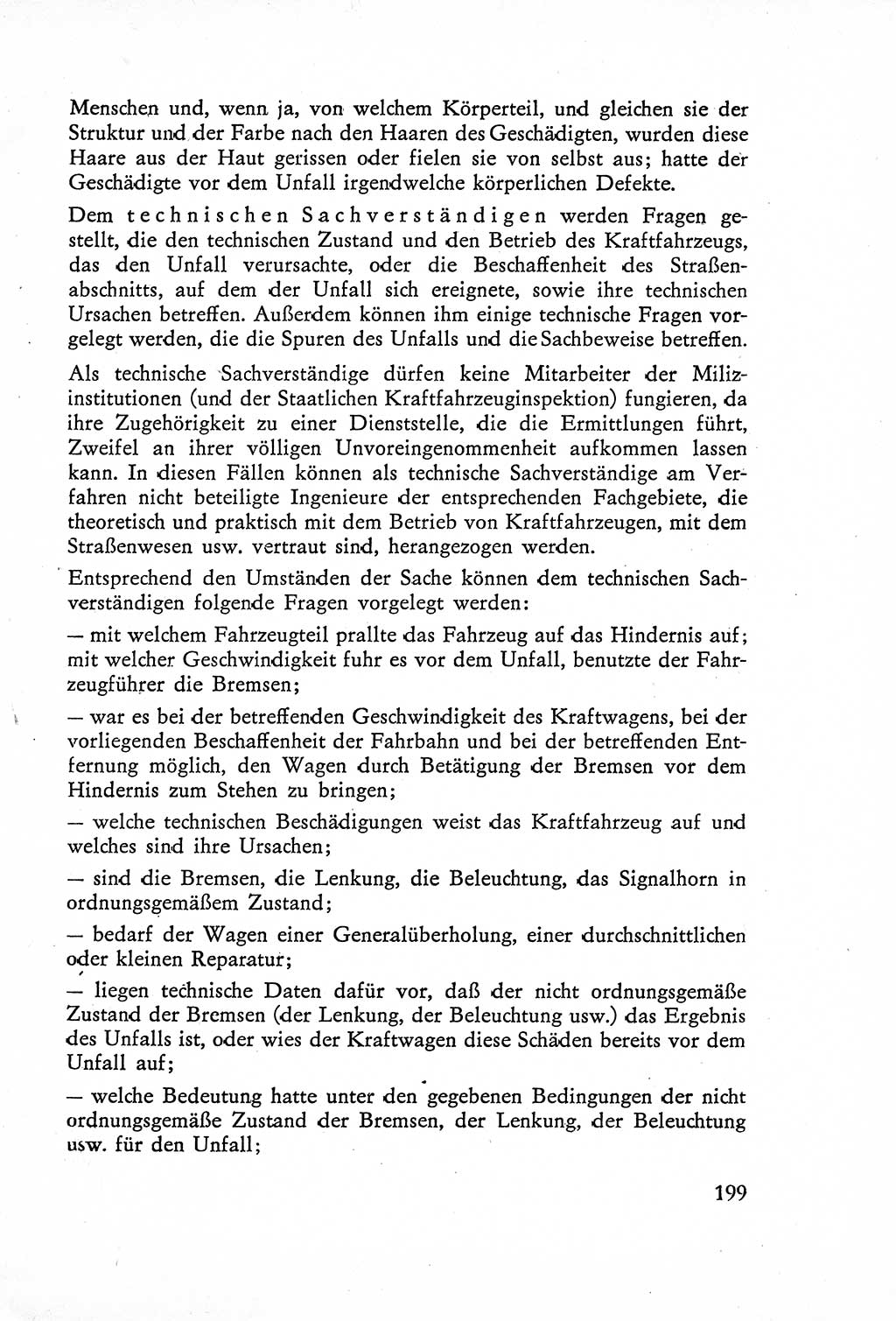 Die Untersuchung einzelner Verbrechensarten [Deutsche Demokratische Republik (DDR)] 1960, Seite 199 (Unters. Verbr.-Art. DDR 1960, S. 199)