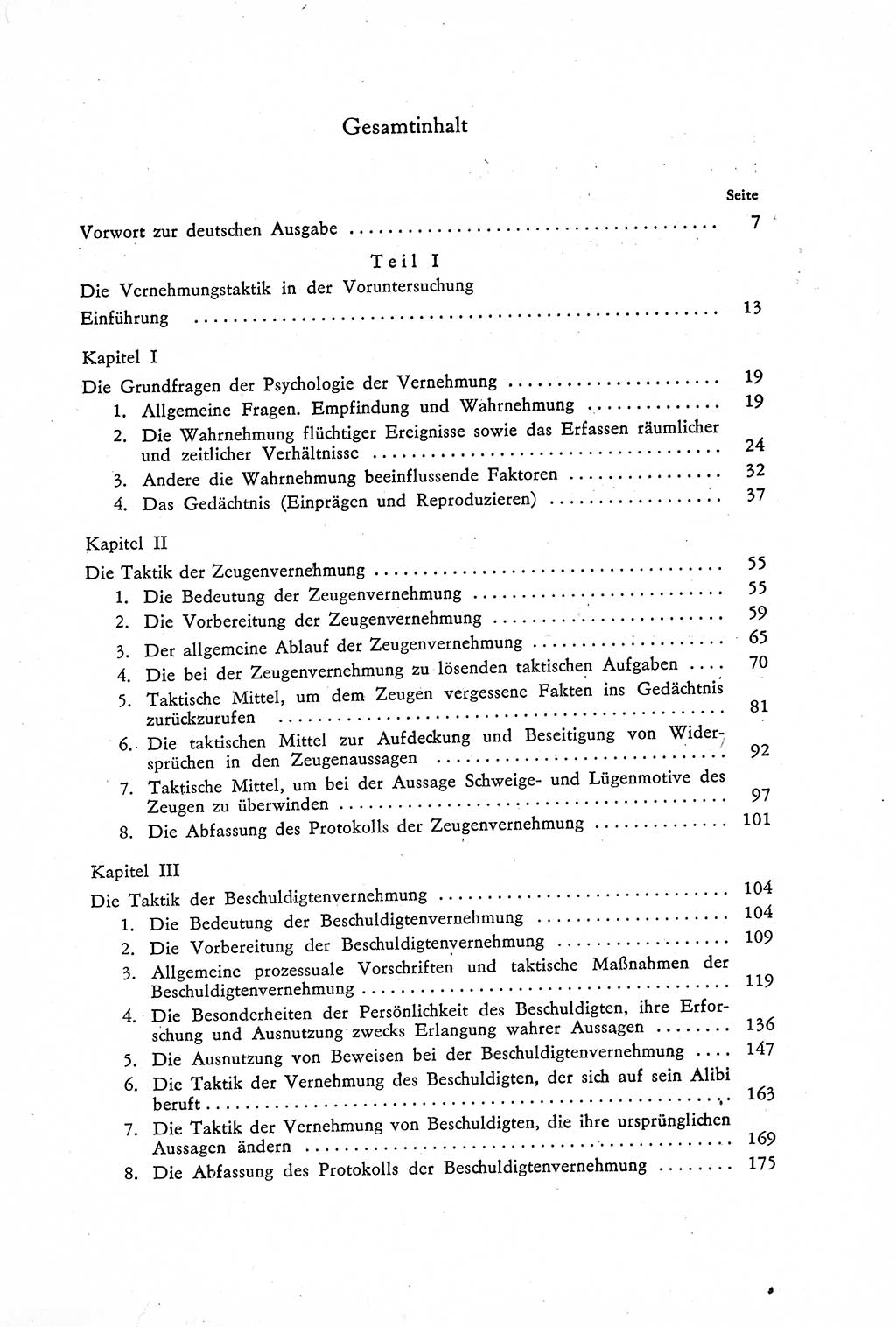 Die Vernehmung [Deutsche Demokratische Republik (DDR)] 1960, Seite 5 (Vern. DDR 1960, S. 5)