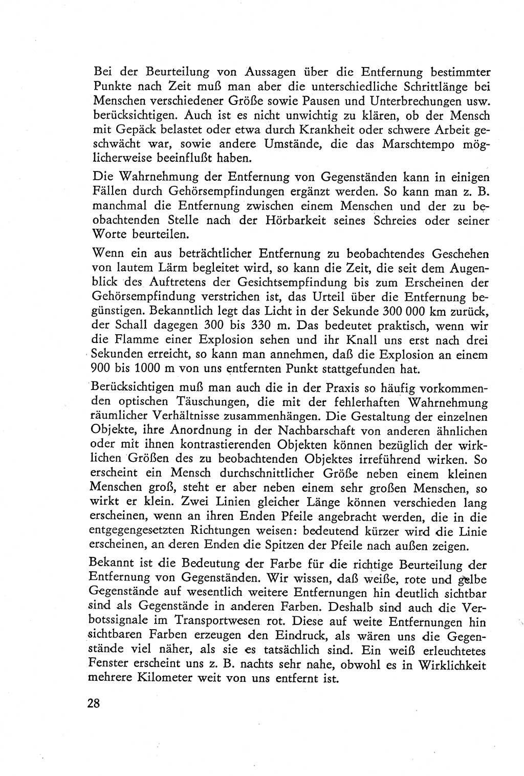 Die Vernehmung [Deutsche Demokratische Republik (DDR)] 1960, Seite 28 (Vern. DDR 1960, S. 28)