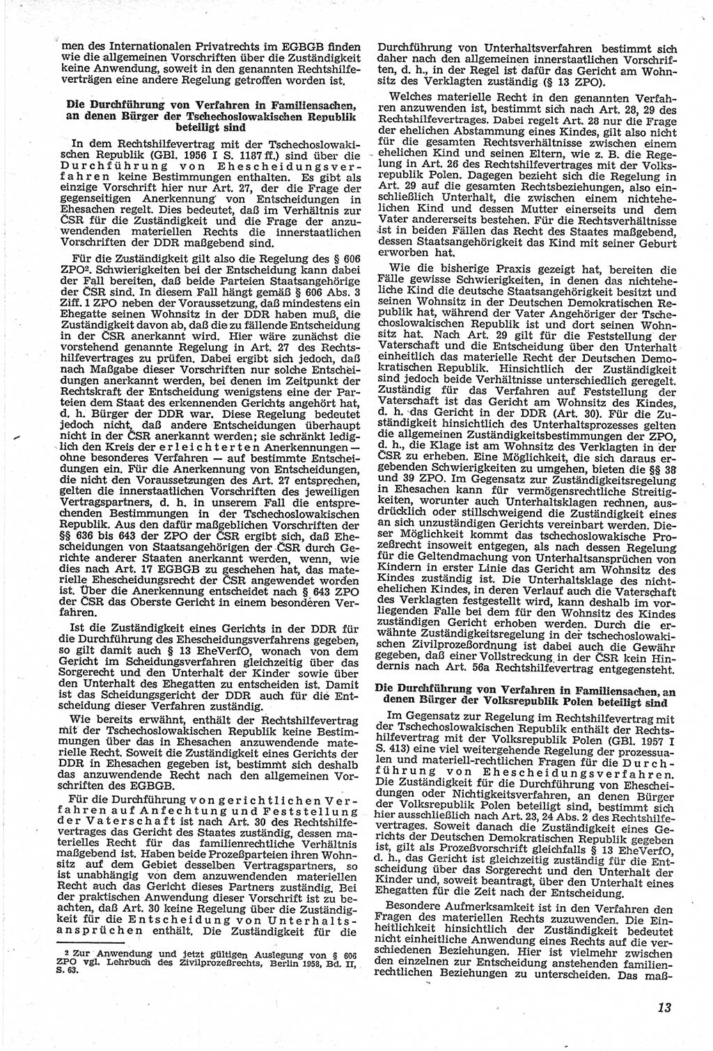 Neue Justiz (NJ), Zeitschrift für Recht und Rechtswissenschaft [Deutsche Demokratische Republik (DDR)], 14. Jahrgang 1960, Seite 13 (NJ DDR 1960, S. 13)