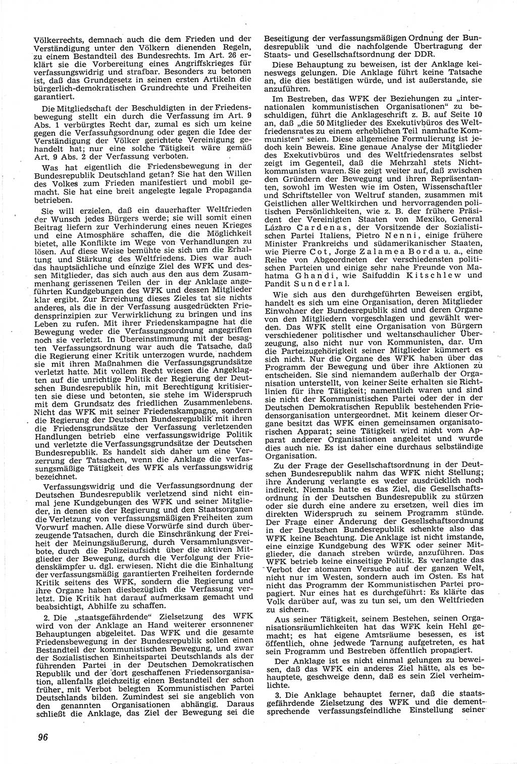 Neue Justiz (NJ), Zeitschrift für Recht und Rechtswissenschaft [Deutsche Demokratische Republik (DDR)], 14. Jahrgang 1960, Seite 96 (NJ DDR 1960, S. 96)