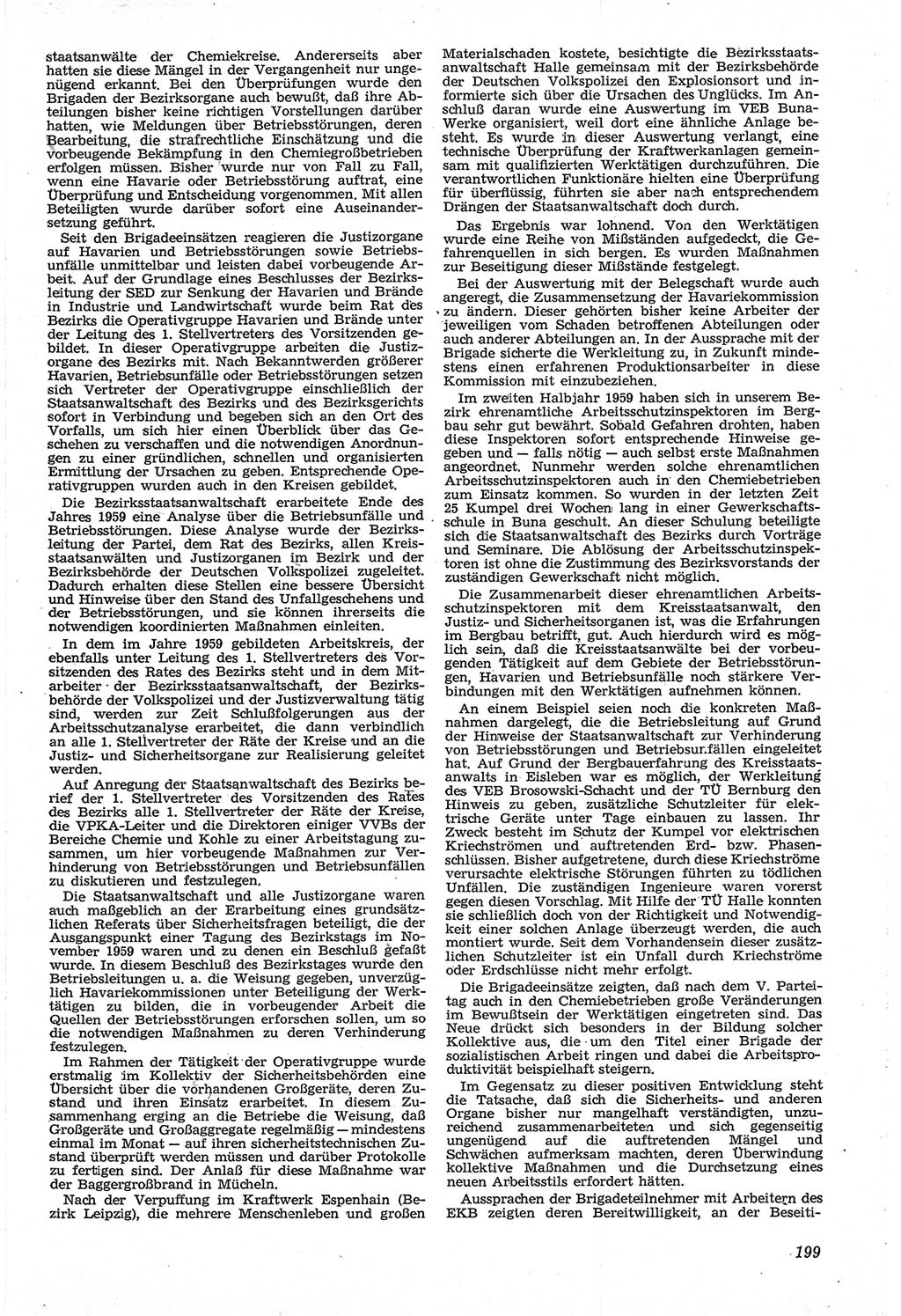 Neue Justiz (NJ), Zeitschrift für Recht und Rechtswissenschaft [Deutsche Demokratische Republik (DDR)], 14. Jahrgang 1960, Seite 199 (NJ DDR 1960, S. 199)