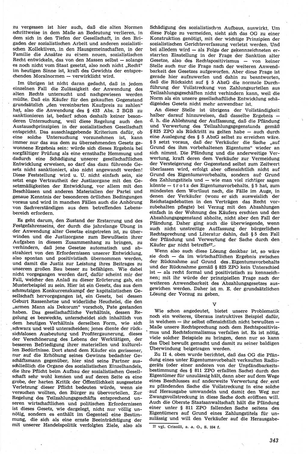 Neue Justiz (NJ), Zeitschrift für Recht und Rechtswissenschaft [Deutsche Demokratische Republik (DDR)], 14. Jahrgang 1960, Seite 343 (NJ DDR 1960, S. 343)