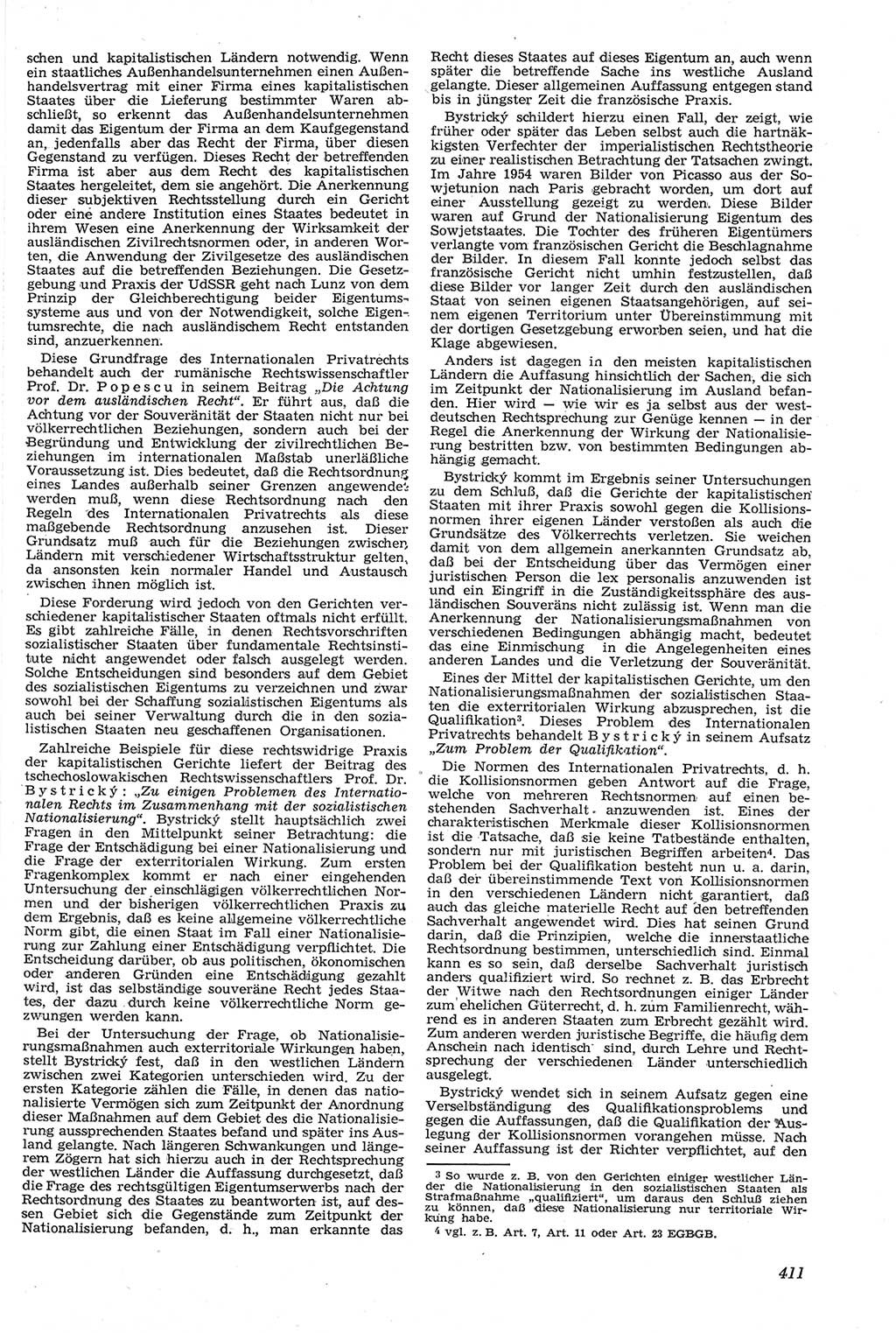 Neue Justiz (NJ), Zeitschrift für Recht und Rechtswissenschaft [Deutsche Demokratische Republik (DDR)], 14. Jahrgang 1960, Seite 411 (NJ DDR 1960, S. 411)