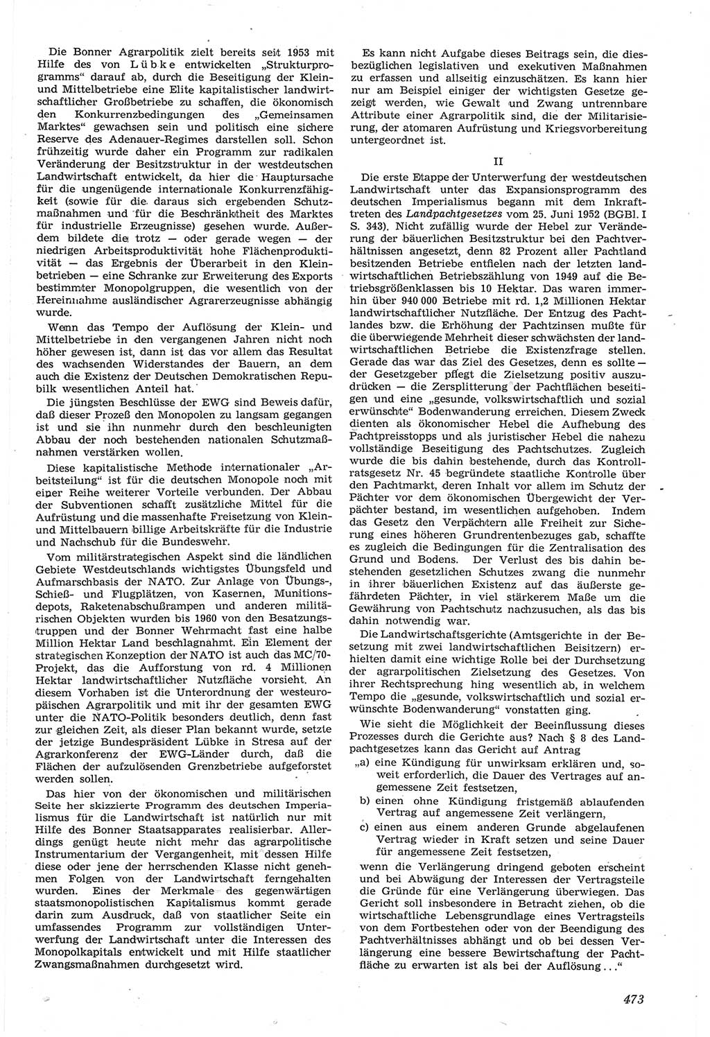 Neue Justiz (NJ), Zeitschrift für Recht und Rechtswissenschaft [Deutsche Demokratische Republik (DDR)], 14. Jahrgang 1960, Seite 473 (NJ DDR 1960, S. 473)