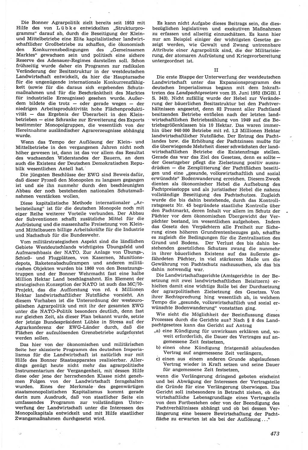 Neue Justiz (NJ), Zeitschrift für Recht und Rechtswissenschaft [Deutsche Demokratische Republik (DDR)], 14. Jahrgang 1960, Seite 473 (NJ DDR 1960, S. 473)