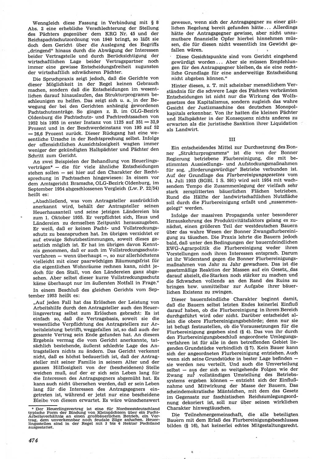 Neue Justiz (NJ), Zeitschrift für Recht und Rechtswissenschaft [Deutsche Demokratische Republik (DDR)], 14. Jahrgang 1960, Seite 474 (NJ DDR 1960, S. 474)