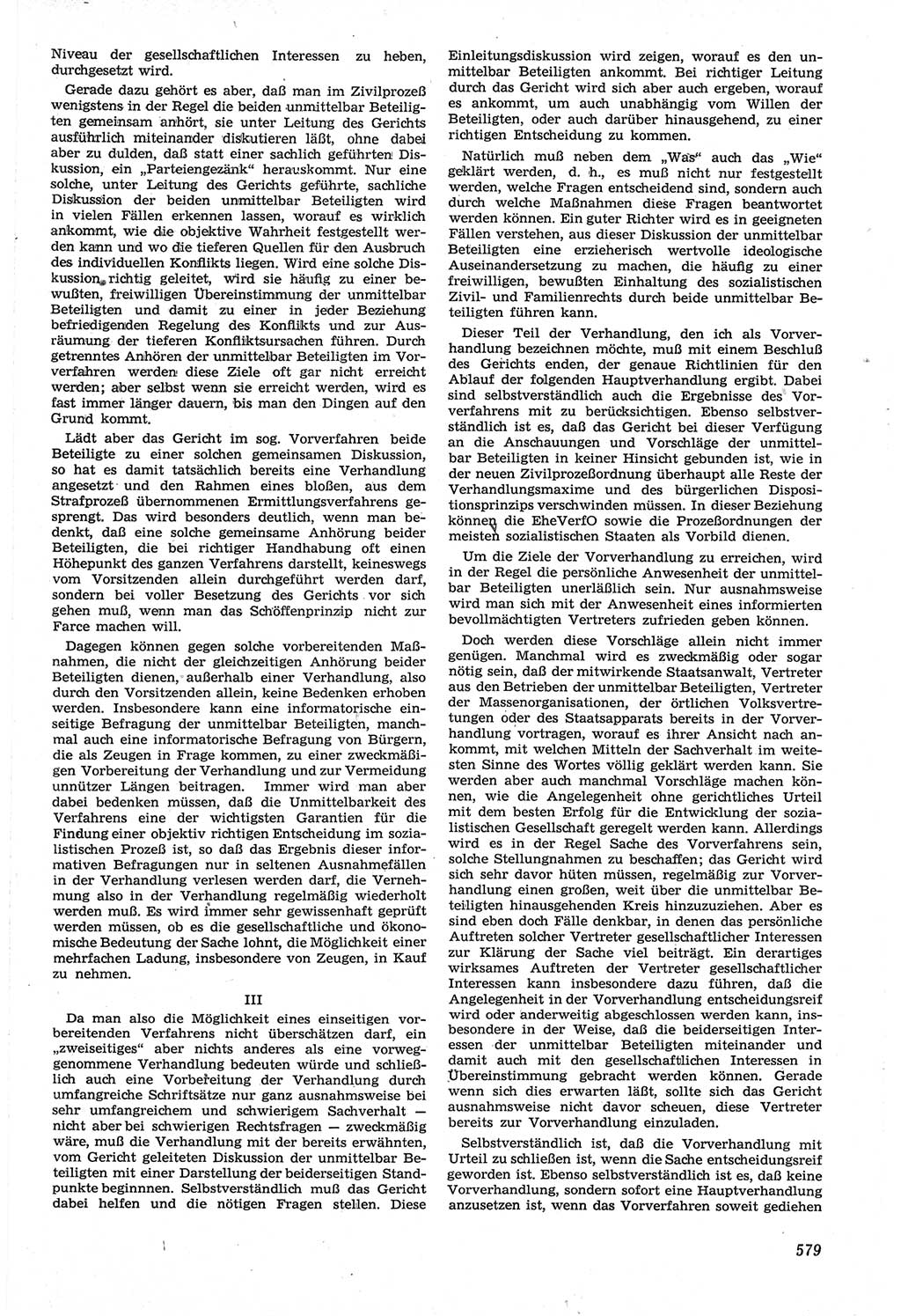 Neue Justiz (NJ), Zeitschrift für Recht und Rechtswissenschaft [Deutsche Demokratische Republik (DDR)], 14. Jahrgang 1960, Seite 579 (NJ DDR 1960, S. 579)