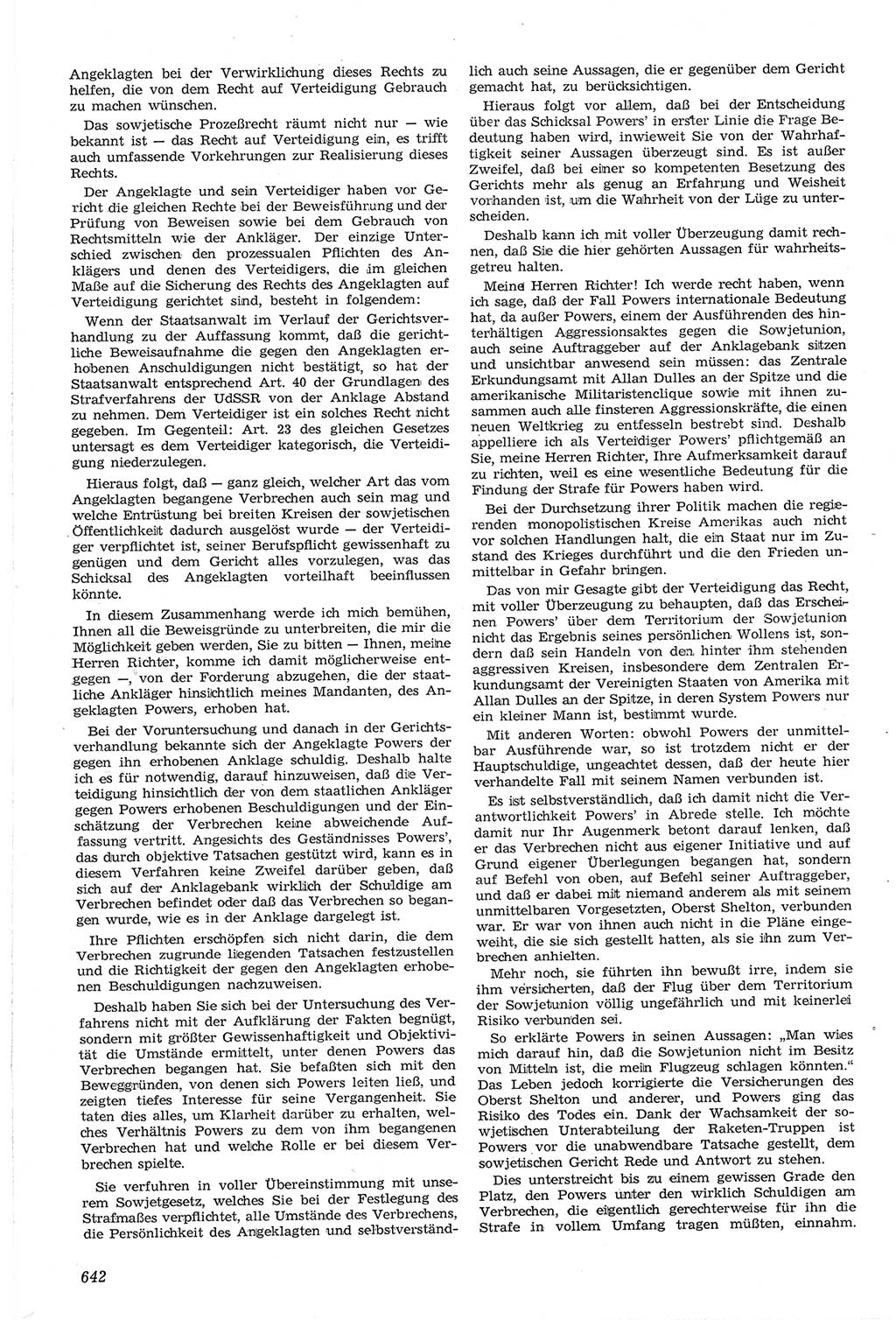 Neue Justiz (NJ), Zeitschrift für Recht und Rechtswissenschaft [Deutsche Demokratische Republik (DDR)], 14. Jahrgang 1960, Seite 642 (NJ DDR 1960, S. 642)