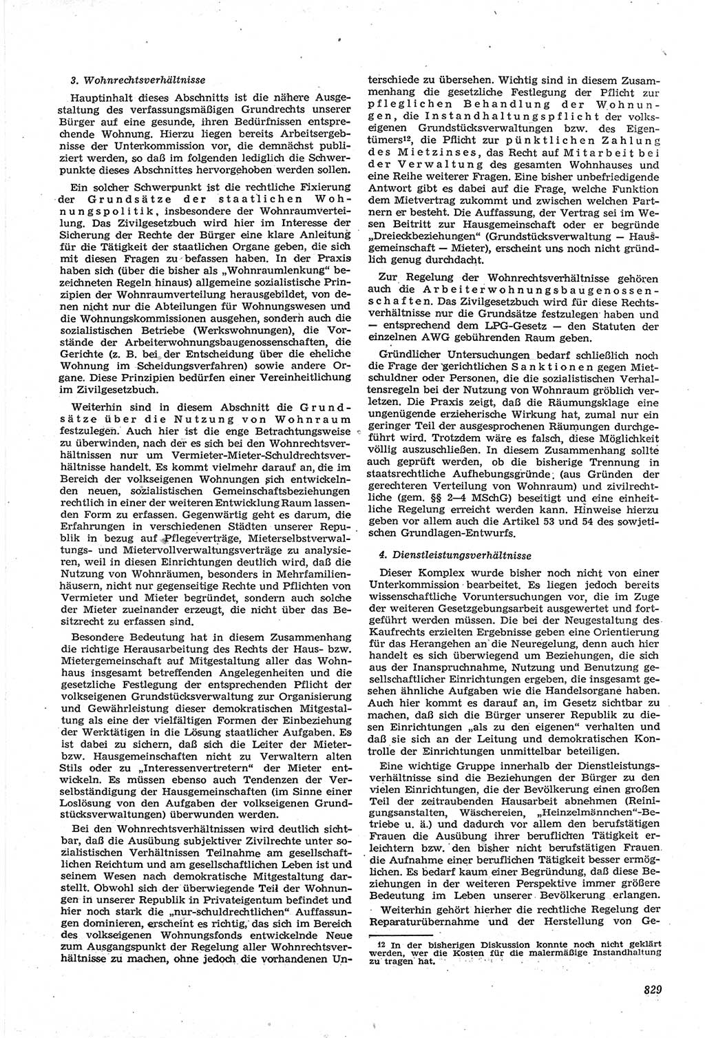 Neue Justiz (NJ), Zeitschrift für Recht und Rechtswissenschaft [Deutsche Demokratische Republik (DDR)], 14. Jahrgang 1960, Seite 829 (NJ DDR 1960, S. 829)