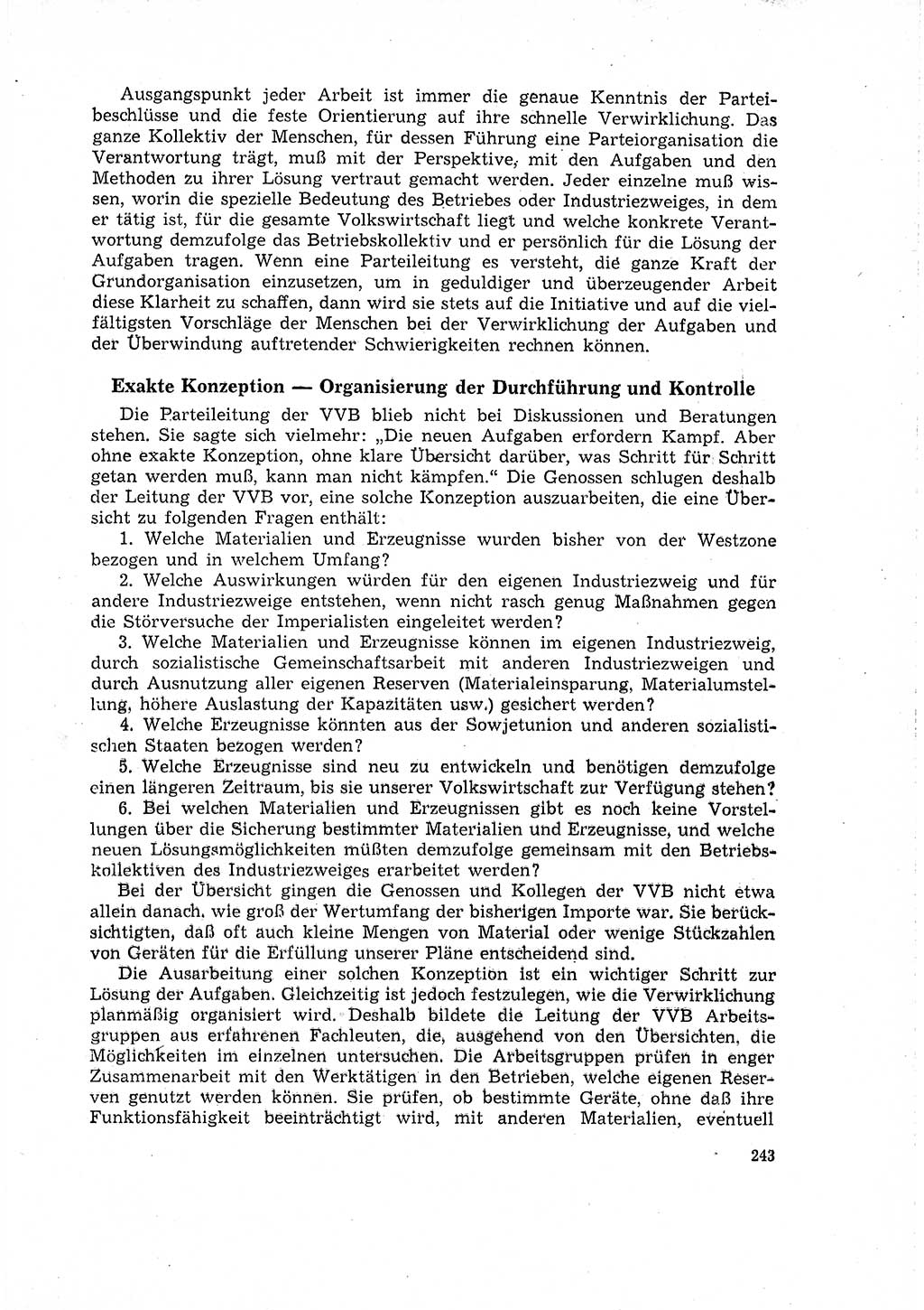 Neuer Weg (NW), Organ des Zentralkomitees (ZK) der SED (Sozialistische Einheitspartei Deutschlands) für Fragen des Parteilebens, 16. Jahrgang [Deutsche Demokratische Republik (DDR)] 1961, Seite 243 (NW ZK SED DDR 1961, S. 243)