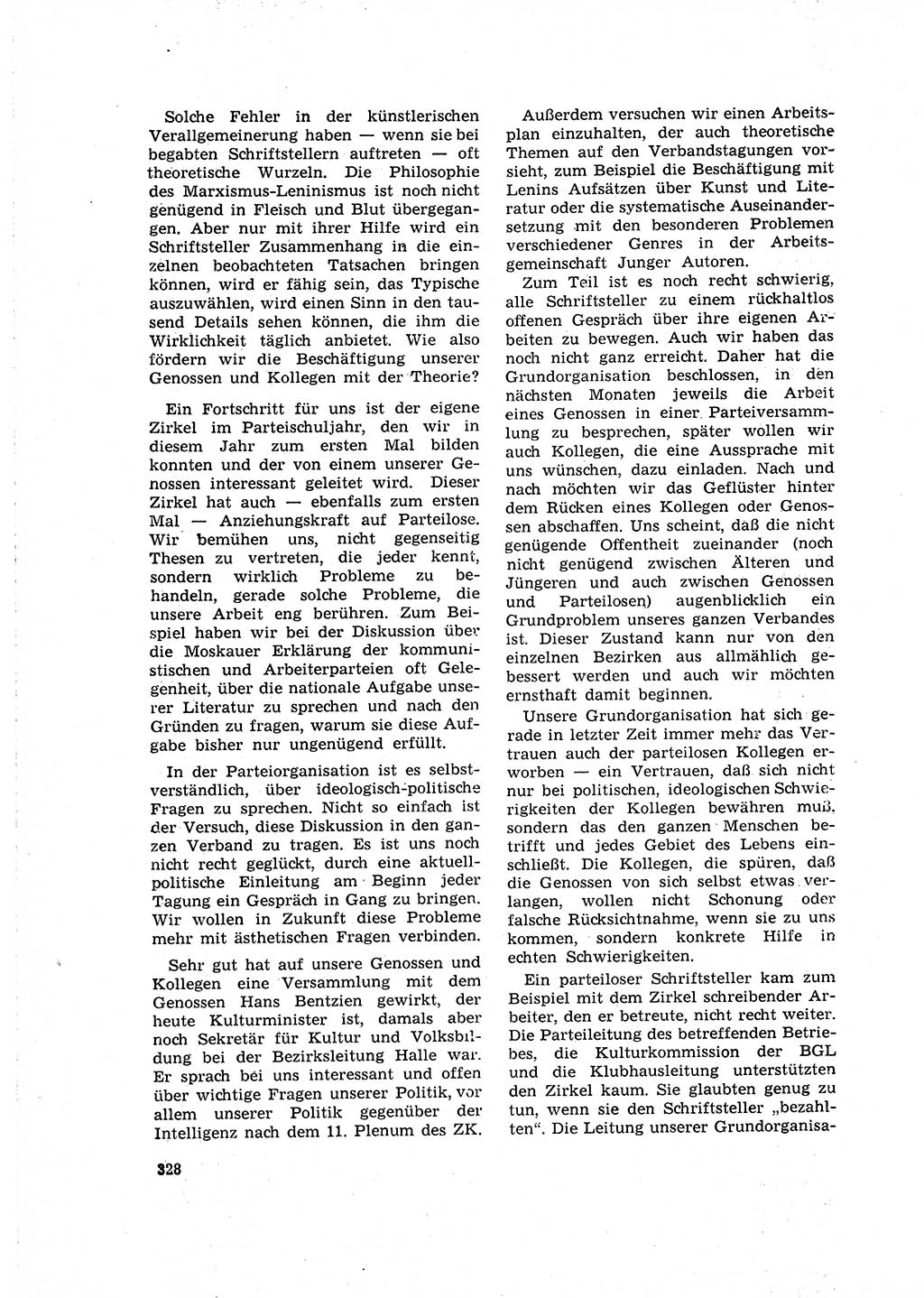 Neuer Weg (NW), Organ des Zentralkomitees (ZK) der SED (Sozialistische Einheitspartei Deutschlands) für Fragen des Parteilebens, 16. Jahrgang [Deutsche Demokratische Republik (DDR)] 1961, Seite 328 (NW ZK SED DDR 1961, S. 328)