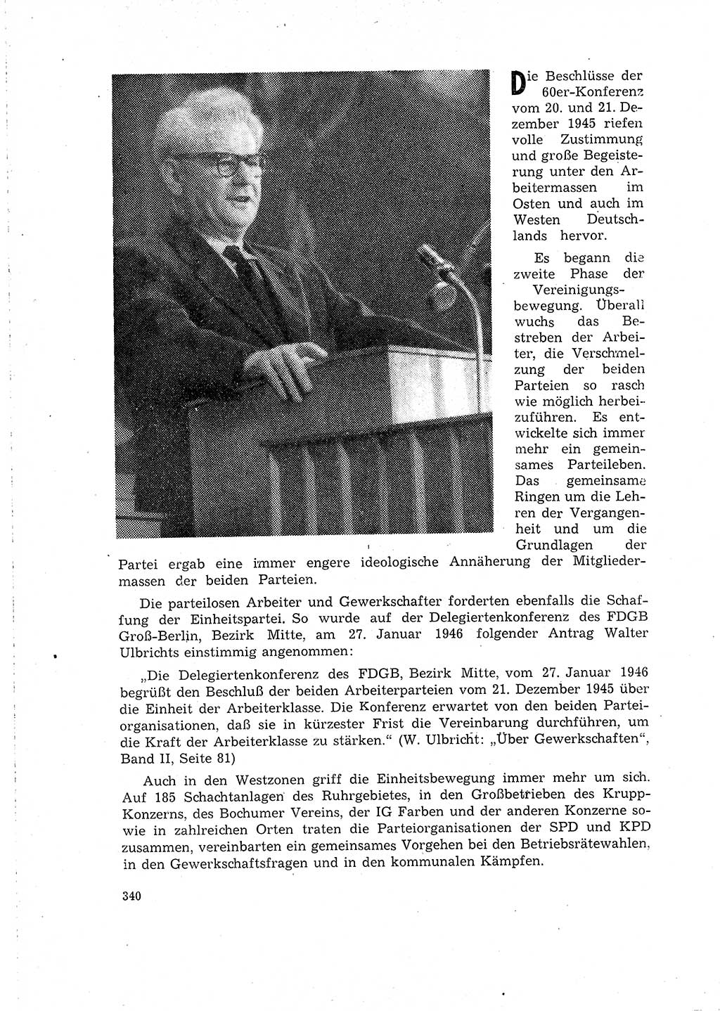 Neuer Weg (NW), Organ des Zentralkomitees (ZK) der SED (Sozialistische Einheitspartei Deutschlands) für Fragen des Parteilebens, 16. Jahrgang [Deutsche Demokratische Republik (DDR)] 1961, Seite 340 (NW ZK SED DDR 1961, S. 340)