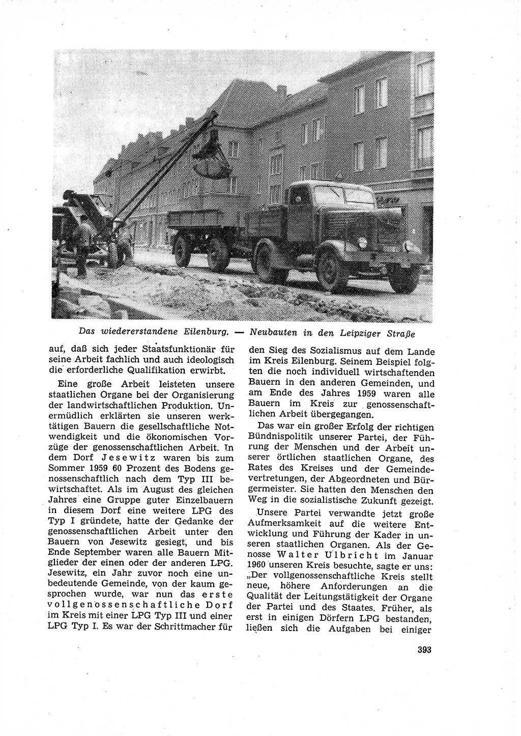Neuer Weg (NW), Organ des Zentralkomitees (ZK) der SED (Sozialistische Einheitspartei Deutschlands) für Fragen des Parteilebens, 16. Jahrgang [Deutsche Demokratische Republik (DDR)] 1961, Seite 393 (NW ZK SED DDR 1961, S. 393)
