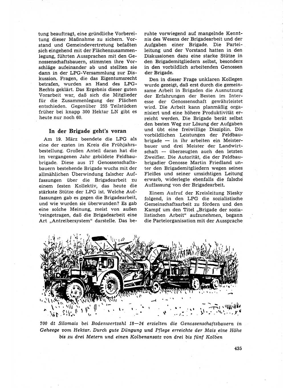 Neuer Weg (NW), Organ des Zentralkomitees (ZK) der SED (Sozialistische Einheitspartei Deutschlands) für Fragen des Parteilebens, 16. Jahrgang [Deutsche Demokratische Republik (DDR)] 1961, Seite 435 (NW ZK SED DDR 1961, S. 435)