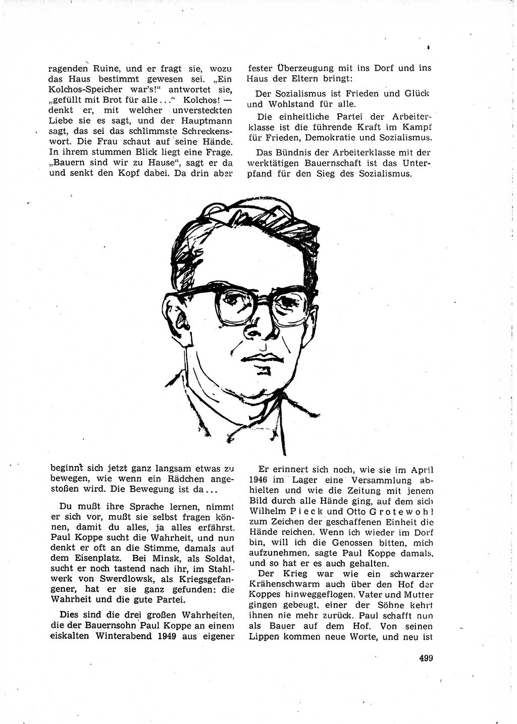 Neuer Weg (NW), Organ des Zentralkomitees (ZK) der SED (Sozialistische Einheitspartei Deutschlands) für Fragen des Parteilebens, 16. Jahrgang [Deutsche Demokratische Republik (DDR)] 1961, Seite 499 (NW ZK SED DDR 1961, S. 499)