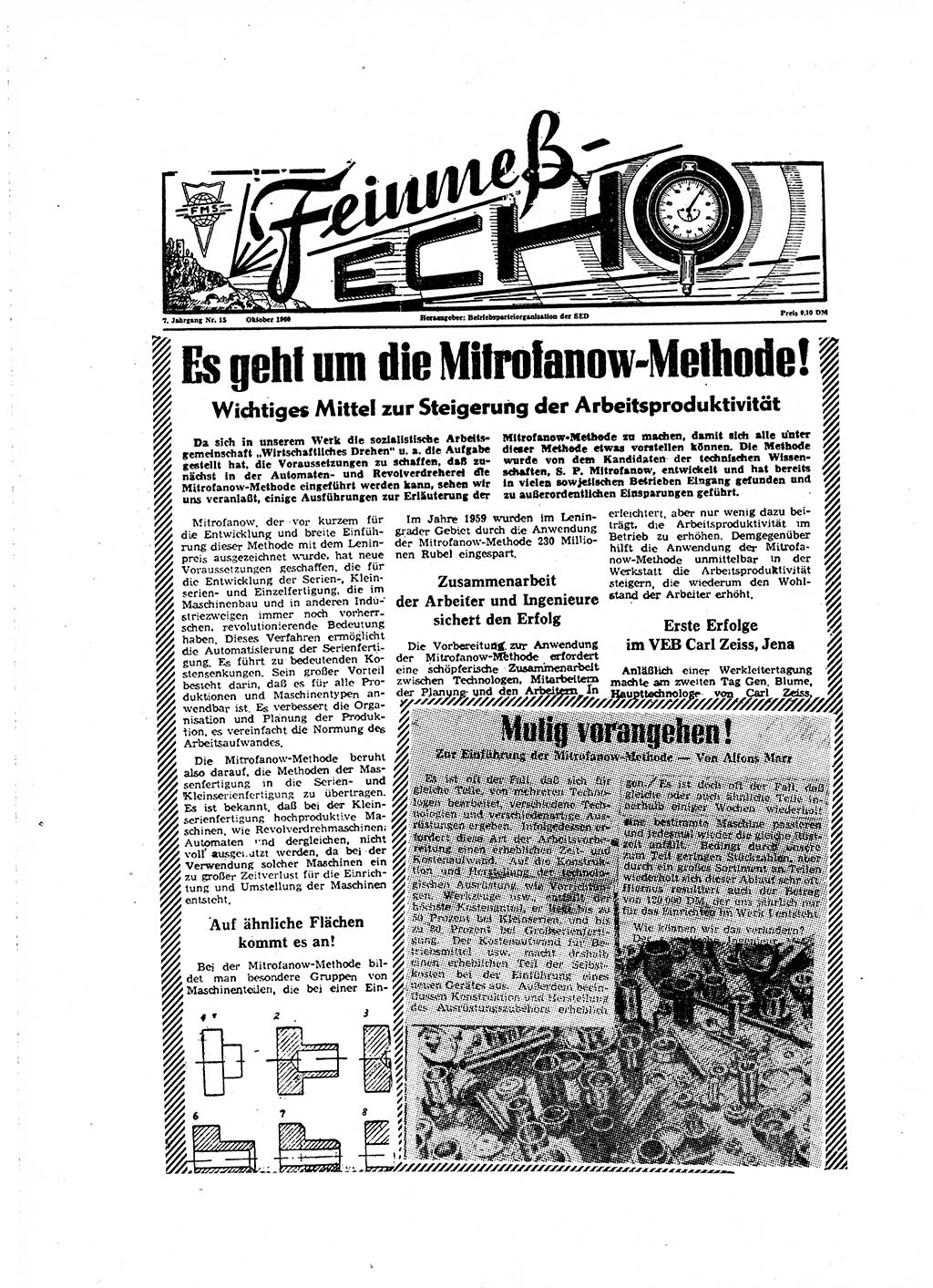Neuer Weg (NW), Organ des Zentralkomitees (ZK) der SED (Sozialistische Einheitspartei Deutschlands) für Fragen des Parteilebens, 16. Jahrgang [Deutsche Demokratische Republik (DDR)] 1961, Seite 520 (NW ZK SED DDR 1961, S. 520)