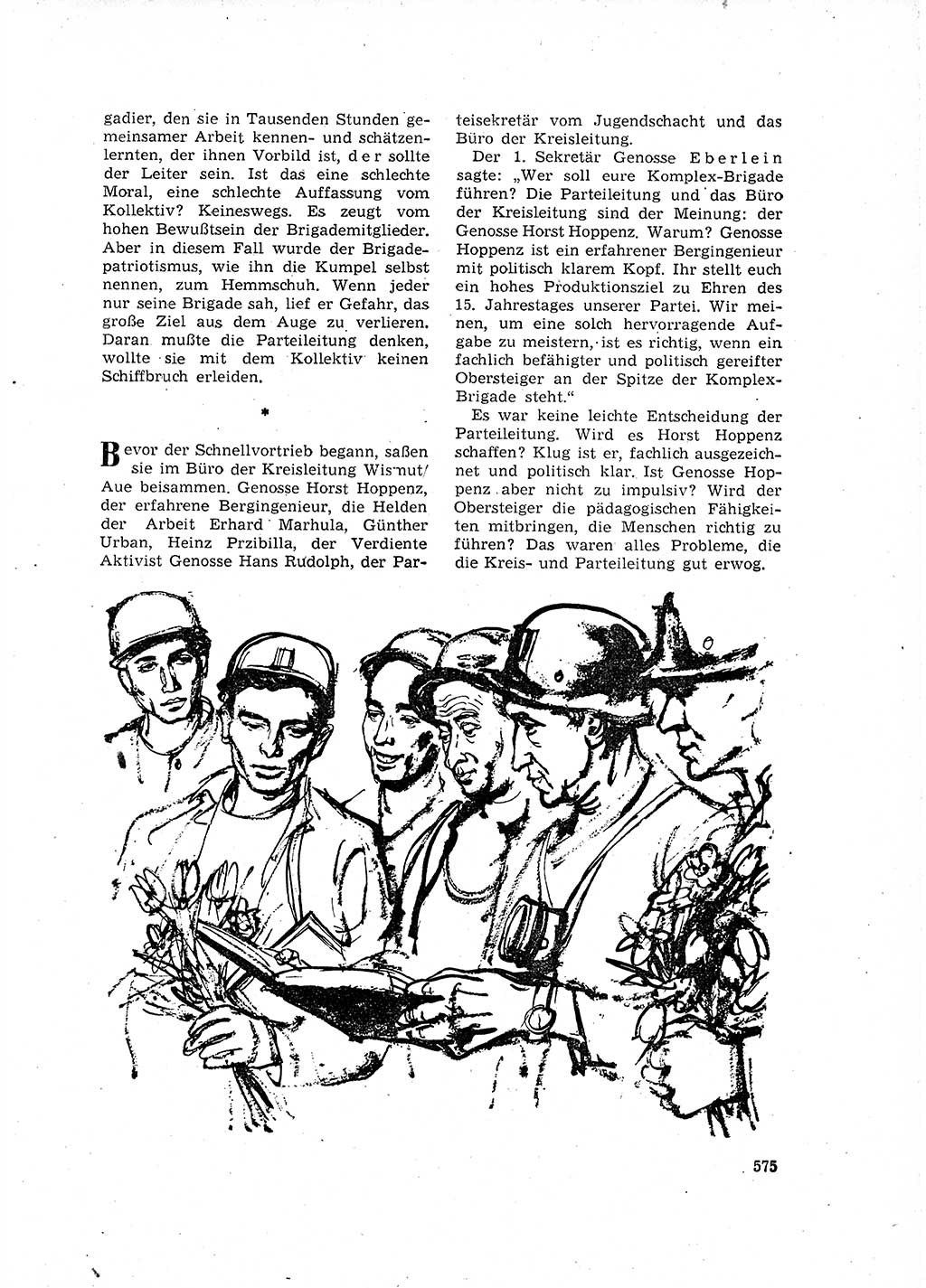 Neuer Weg (NW), Organ des Zentralkomitees (ZK) der SED (Sozialistische Einheitspartei Deutschlands) für Fragen des Parteilebens, 16. Jahrgang [Deutsche Demokratische Republik (DDR)] 1961, Seite 575 (NW ZK SED DDR 1961, S. 575)