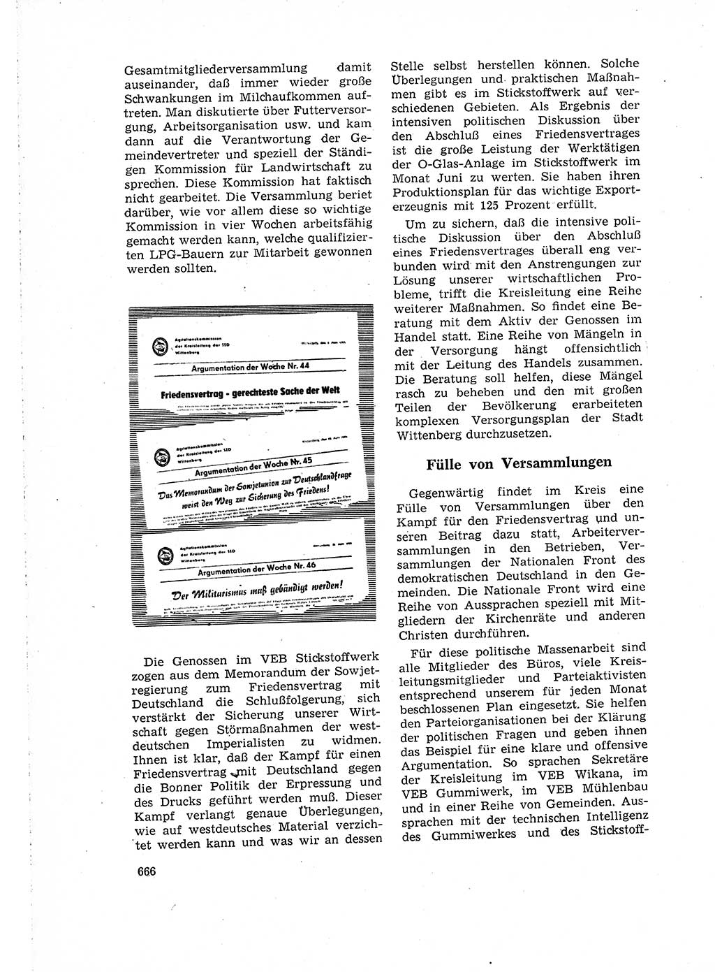 Neuer Weg (NW), Organ des Zentralkomitees (ZK) der SED (Sozialistische Einheitspartei Deutschlands) für Fragen des Parteilebens, 16. Jahrgang [Deutsche Demokratische Republik (DDR)] 1961, Seite 666 (NW ZK SED DDR 1961, S. 666)