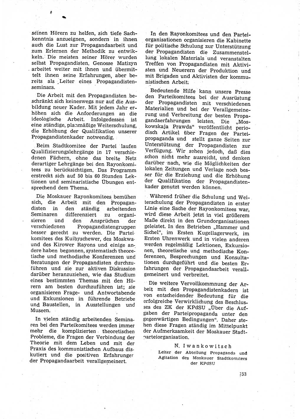 Neuer Weg (NW), Organ des Zentralkomitees (ZK) der SED (Sozialistische Einheitspartei Deutschlands) für Fragen des Parteilebens, 16. Jahrgang [Deutsche Demokratische Republik (DDR)] 1961, Seite 753 (NW ZK SED DDR 1961, S. 753)