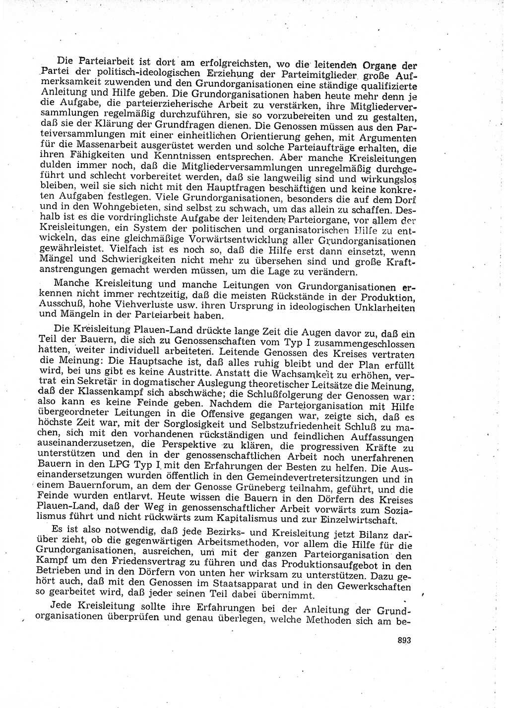 Neuer Weg (NW), Organ des Zentralkomitees (ZK) der SED (Sozialistische Einheitspartei Deutschlands) für Fragen des Parteilebens, 16. Jahrgang [Deutsche Demokratische Republik (DDR)] 1961, Seite 893 (NW ZK SED DDR 1961, S. 893)