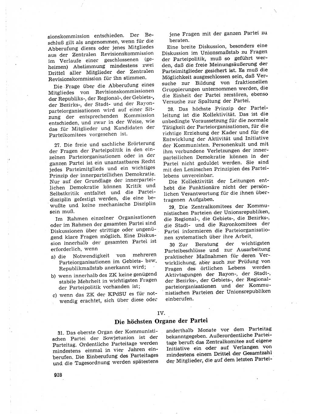 Neuer Weg (NW), Organ des Zentralkomitees (ZK) der SED (Sozialistische Einheitspartei Deutschlands) für Fragen des Parteilebens, 16. Jahrgang [Deutsche Demokratische Republik (DDR)] 1961, Seite 928 (NW ZK SED DDR 1961, S. 928)