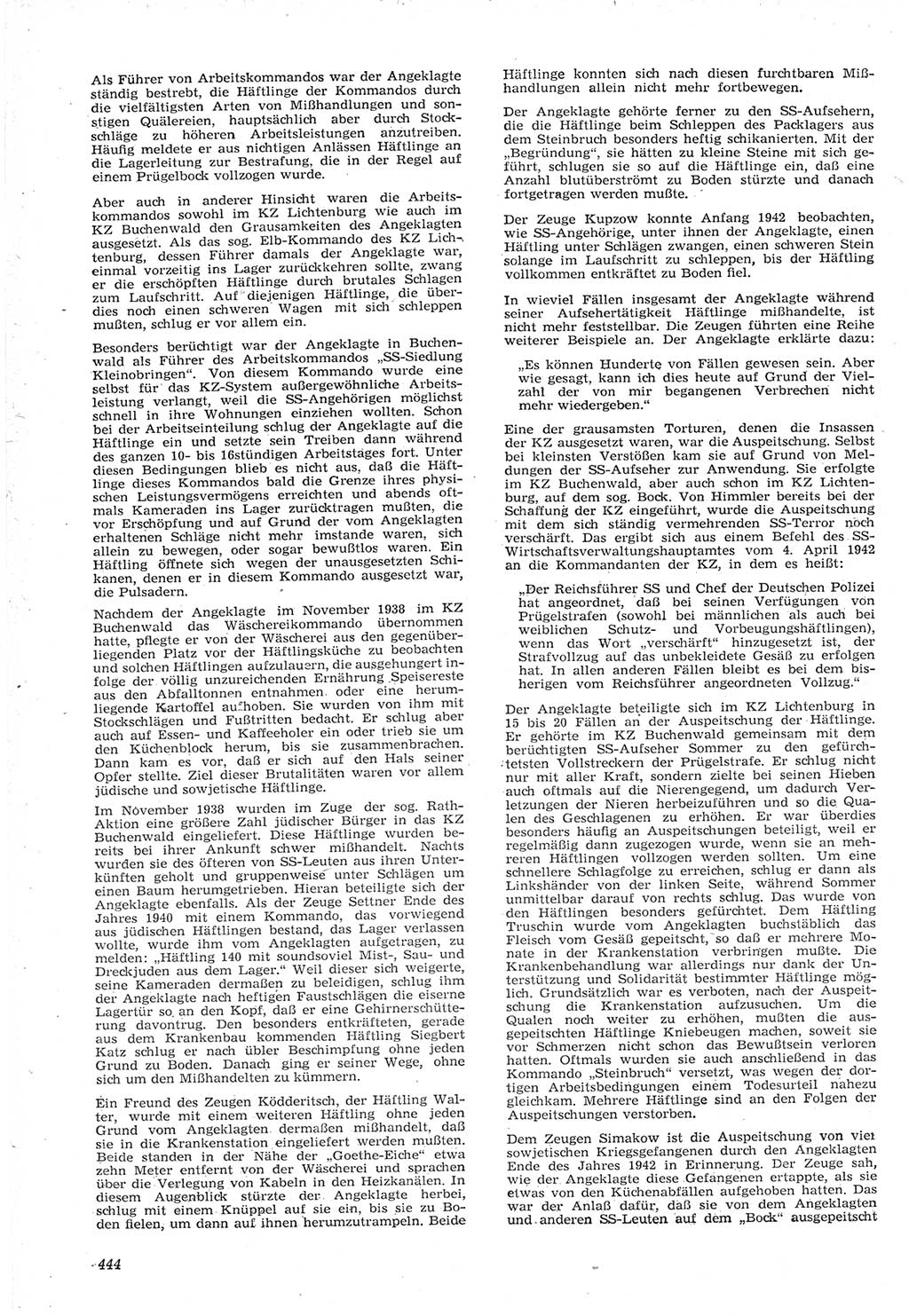 Neue Justiz (NJ), Zeitschrift für Recht und Rechtswissenschaft [Deutsche Demokratische Republik (DDR)], 15. Jahrgang 1961, Seite 444 (NJ DDR 1961, S. 444)