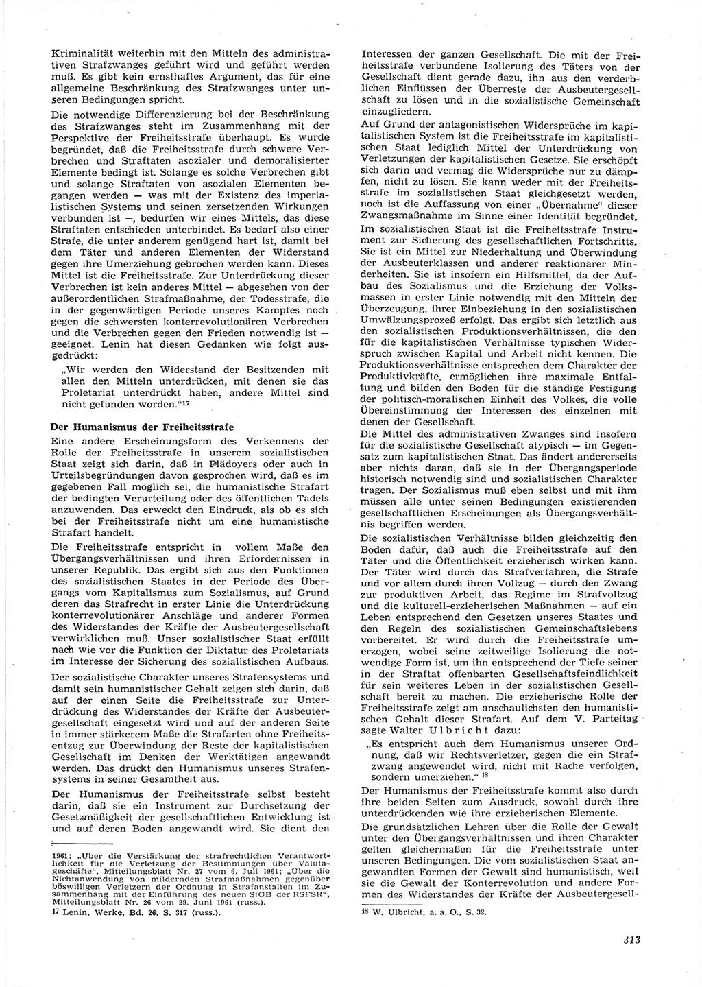 Neue Justiz (NJ), Zeitschrift für Recht und Rechtswissenschaft [Deutsche Demokratische Republik (DDR)], 15. Jahrgang 1961, Seite 813 (NJ DDR 1961, S. 813)