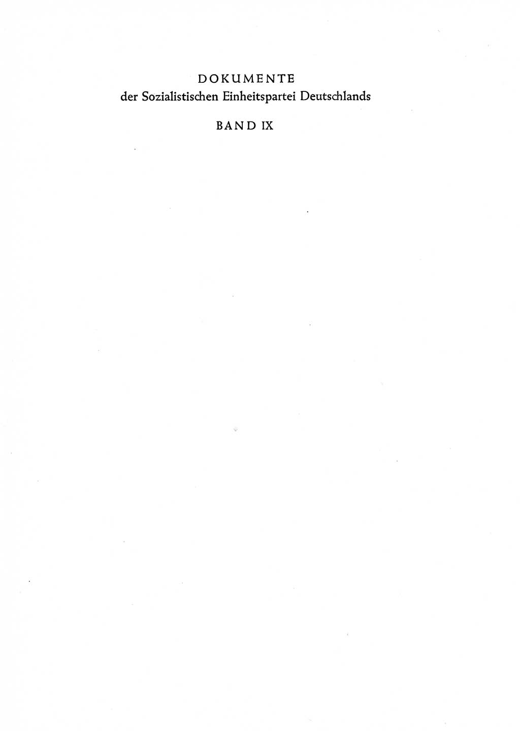 Dokumente der Sozialistischen Einheitspartei Deutschlands (SED) [Deutsche Demokratische Republik (DDR)] 1962-1963, Seite 1 (Dok. SED DDR 1962-1963, S. 1)