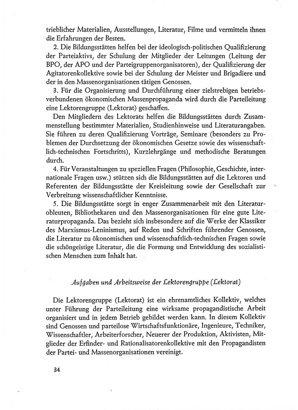 Dokumente der Sozialistischen Einheitspartei Deutschlands (SED) [Deutsche Demokratische Republik (DDR)] 1962-1963, Seite 34 (Dok. SED DDR 1962-1963, S. 34)