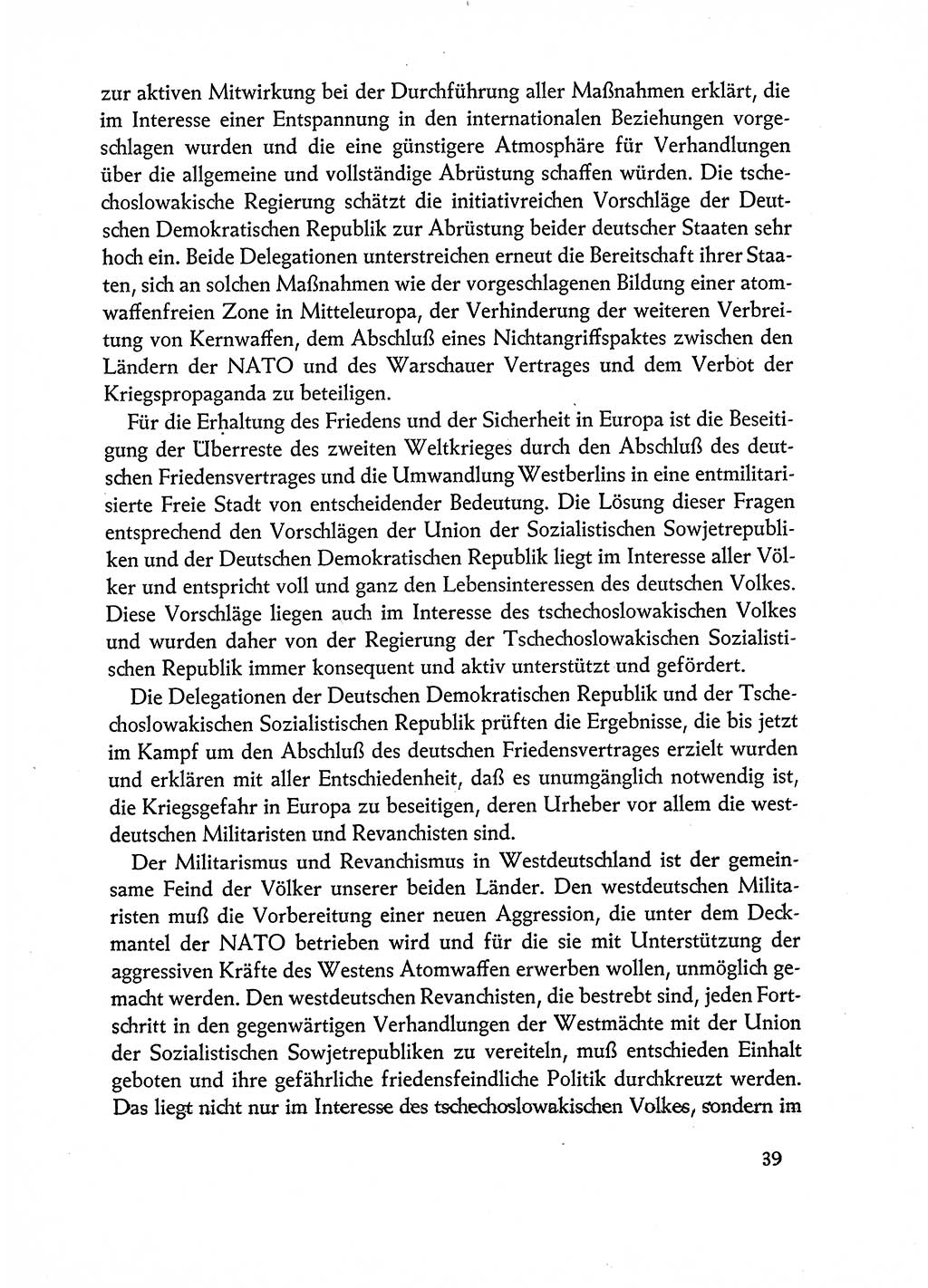 Dokumente der Sozialistischen Einheitspartei Deutschlands (SED) [Deutsche Demokratische Republik (DDR)] 1962-1963, Seite 39 (Dok. SED DDR 1962-1963, S. 39)