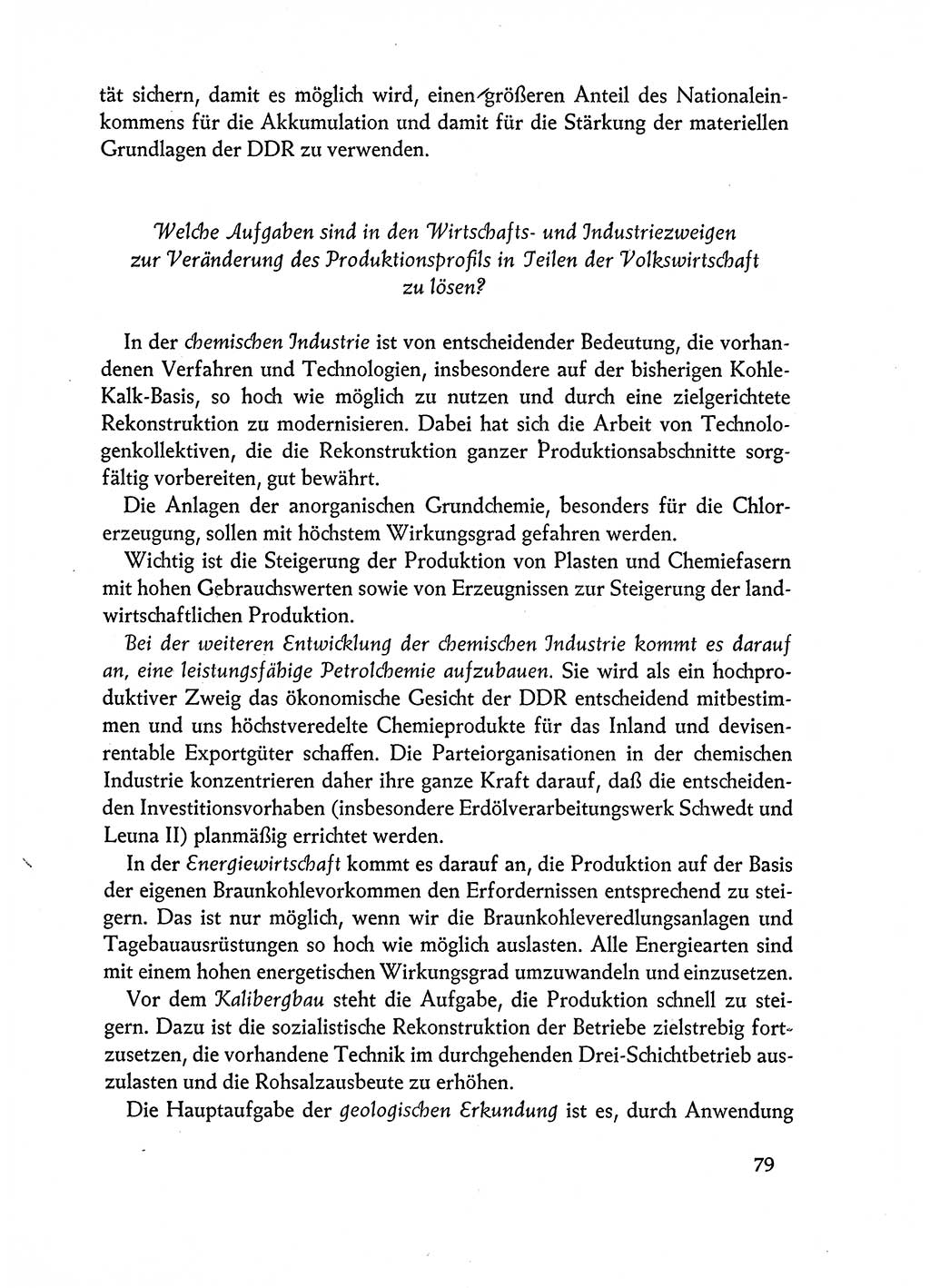 Dokumente der Sozialistischen Einheitspartei Deutschlands (SED) [Deutsche Demokratische Republik (DDR)] 1962-1963, Seite 79 (Dok. SED DDR 1962-1963, S. 79)