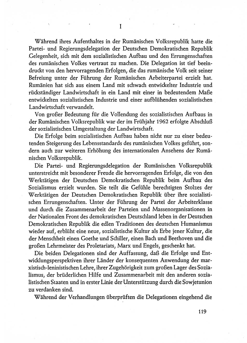 Dokumente der Sozialistischen Einheitspartei Deutschlands (SED) [Deutsche Demokratische Republik (DDR)] 1962-1963, Seite 119 (Dok. SED DDR 1962-1963, S. 119)
