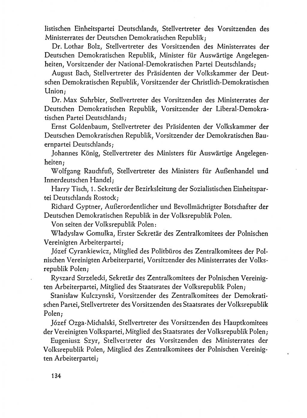 Dokumente der Sozialistischen Einheitspartei Deutschlands (SED) [Deutsche Demokratische Republik (DDR)] 1962-1963, Seite 134 (Dok. SED DDR 1962-1963, S. 134)