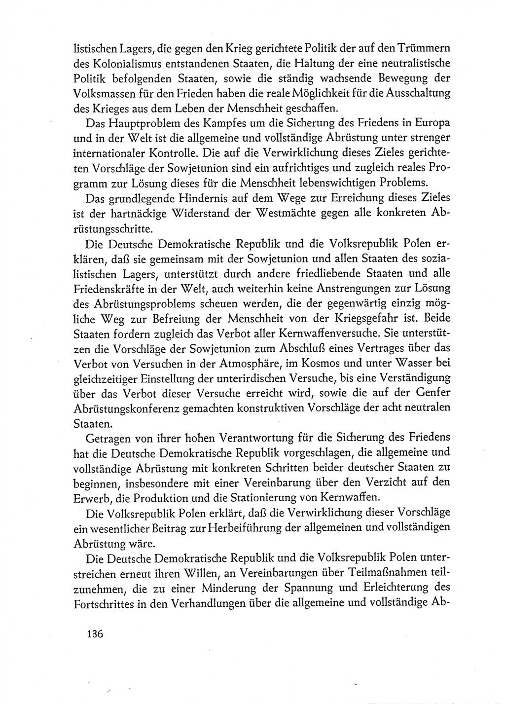 Dokumente der Sozialistischen Einheitspartei Deutschlands (SED) [Deutsche Demokratische Republik (DDR)] 1962-1963, Seite 136 (Dok. SED DDR 1962-1963, S. 136)