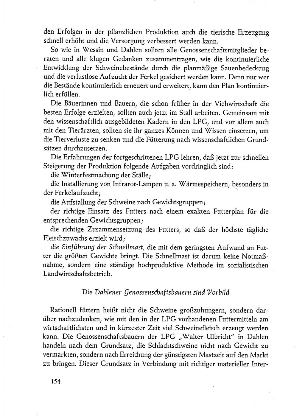 Dokumente der Sozialistischen Einheitspartei Deutschlands (SED) [Deutsche Demokratische Republik (DDR)] 1962-1963, Seite 154 (Dok. SED DDR 1962-1963, S. 154)
