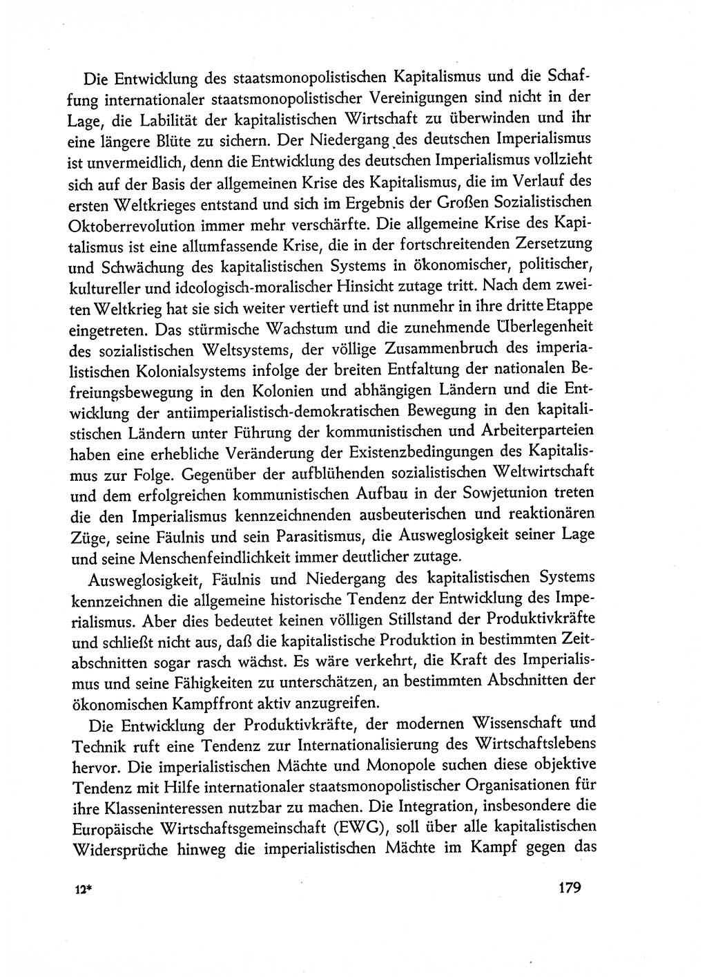 Dokumente der Sozialistischen Einheitspartei Deutschlands (SED) [Deutsche Demokratische Republik (DDR)] 1962-1963, Seite 179 (Dok. SED DDR 1962-1963, S. 179)