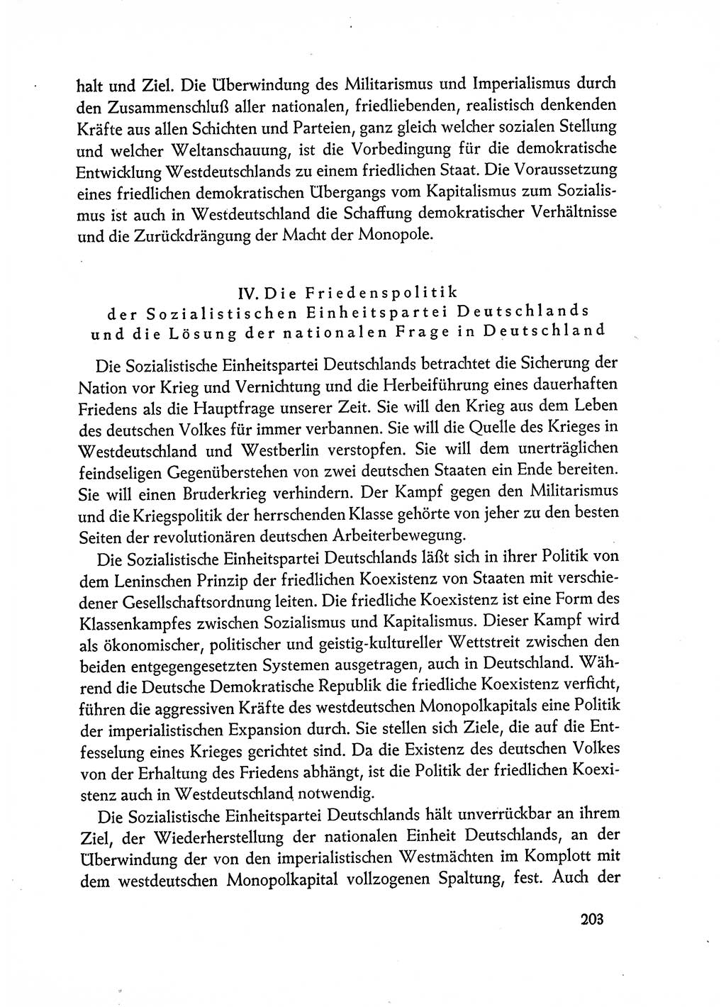 Dokumente der Sozialistischen Einheitspartei Deutschlands (SED) [Deutsche Demokratische Republik (DDR)] 1962-1963, Seite 203 (Dok. SED DDR 1962-1963, S. 203)