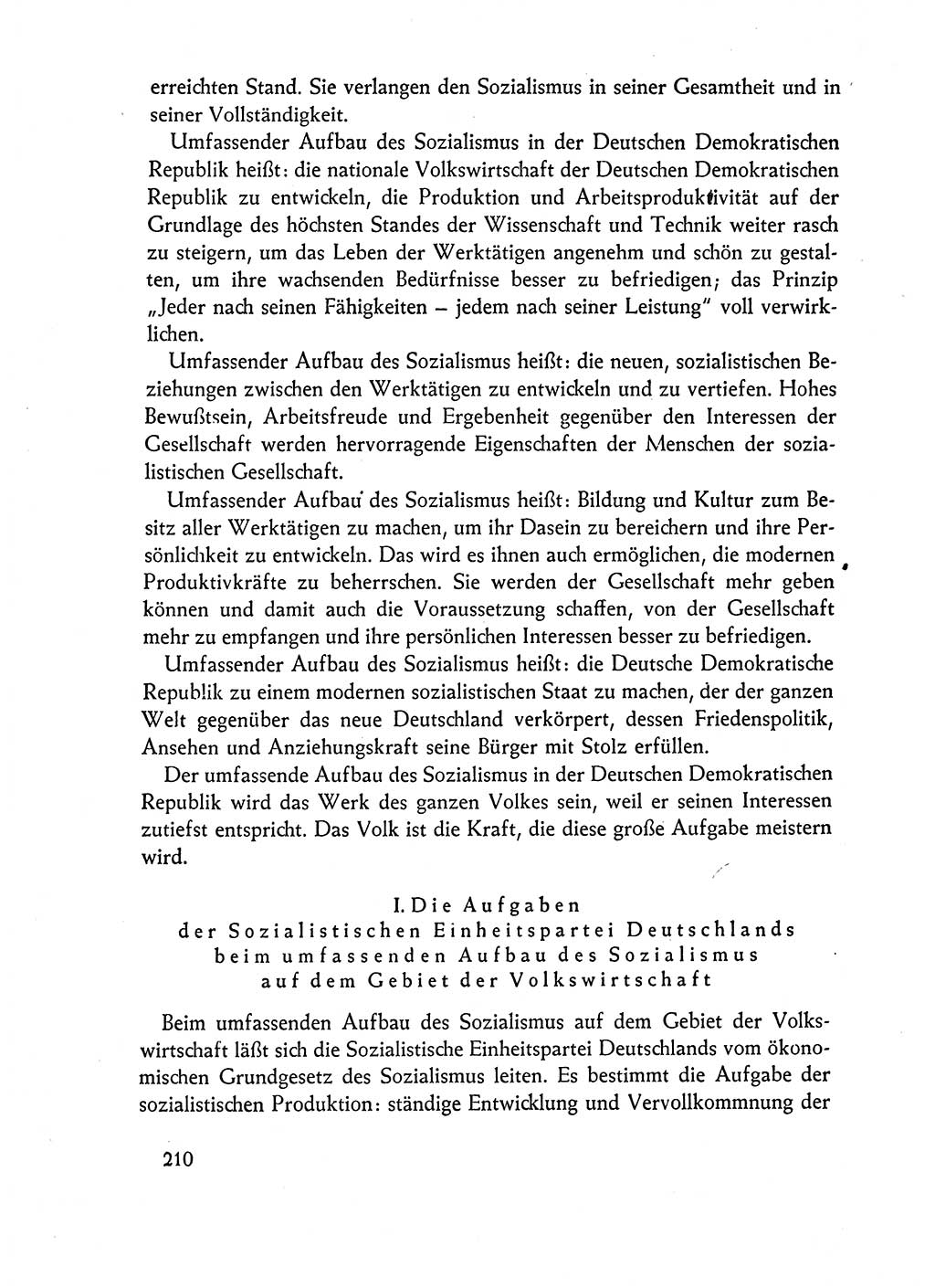 Dokumente der Sozialistischen Einheitspartei Deutschlands (SED) [Deutsche Demokratische Republik (DDR)] 1962-1963, Seite 210 (Dok. SED DDR 1962-1963, S. 210)