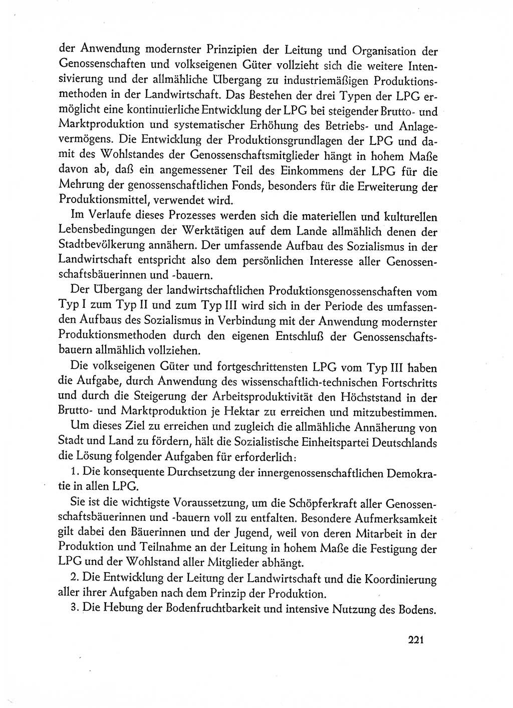 Dokumente der Sozialistischen Einheitspartei Deutschlands (SED) [Deutsche Demokratische Republik (DDR)] 1962-1963, Seite 221 (Dok. SED DDR 1962-1963, S. 221)