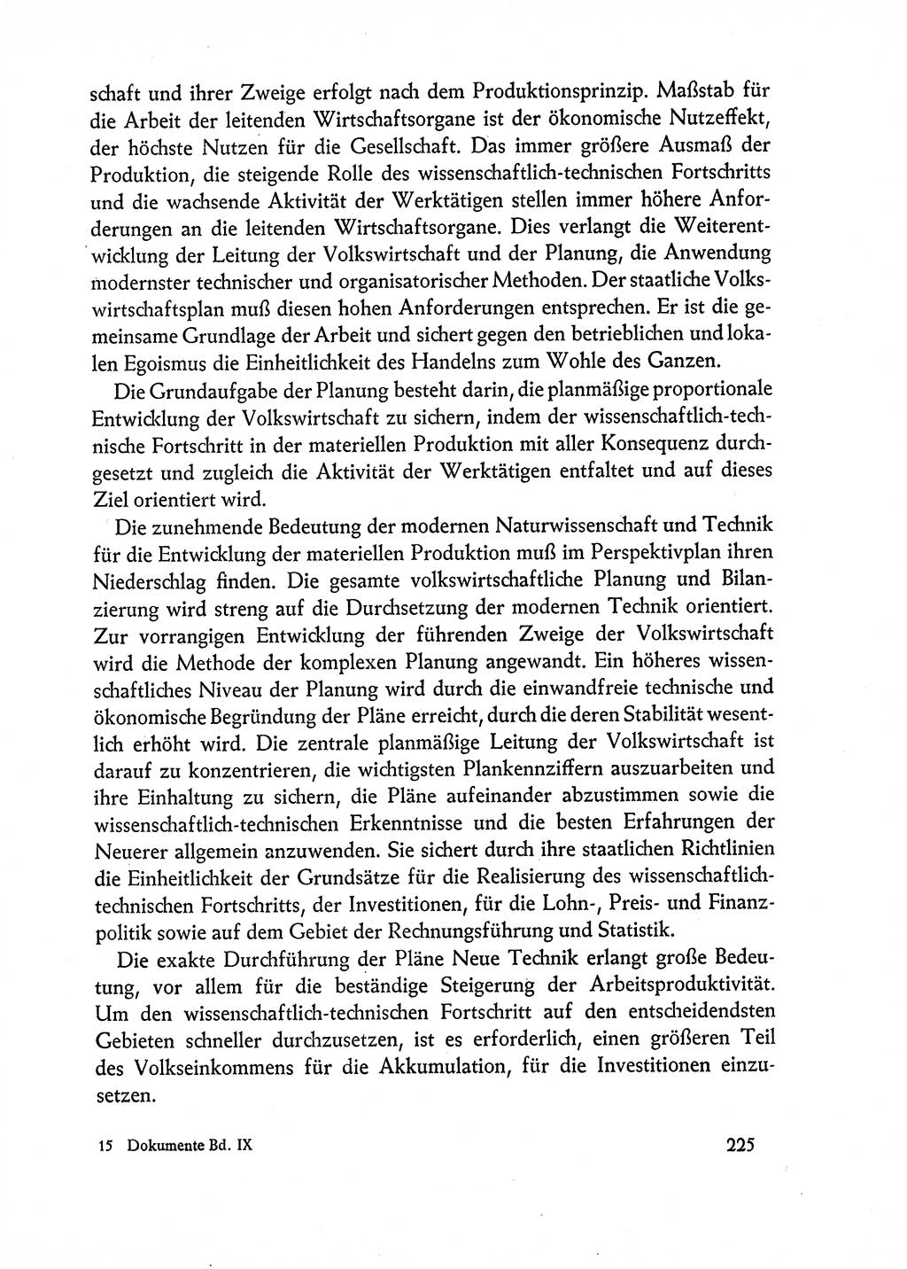 Dokumente der Sozialistischen Einheitspartei Deutschlands (SED) [Deutsche Demokratische Republik (DDR)] 1962-1963, Seite 225 (Dok. SED DDR 1962-1963, S. 225)