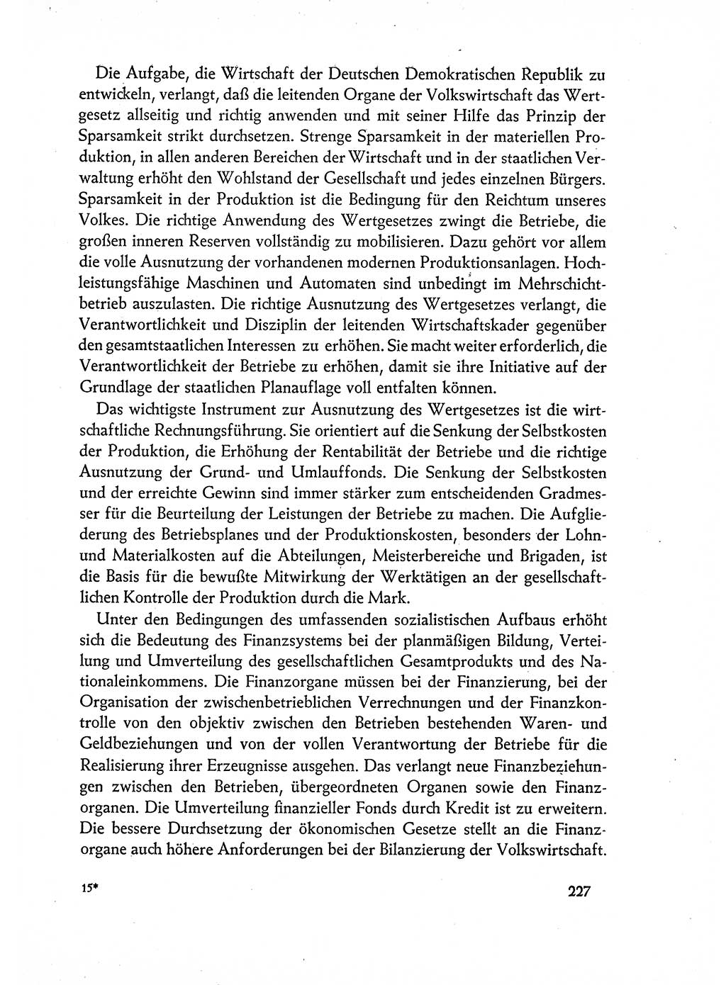 Dokumente der Sozialistischen Einheitspartei Deutschlands (SED) [Deutsche Demokratische Republik (DDR)] 1962-1963, Seite 227 (Dok. SED DDR 1962-1963, S. 227)