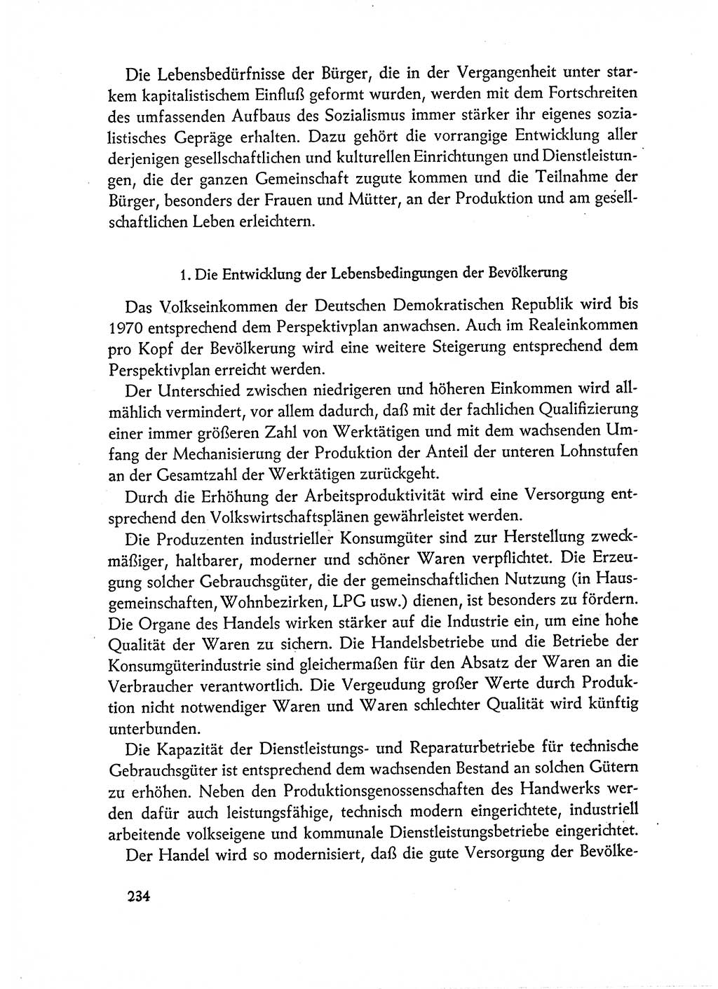 Dokumente der Sozialistischen Einheitspartei Deutschlands (SED) [Deutsche Demokratische Republik (DDR)] 1962-1963, Seite 234 (Dok. SED DDR 1962-1963, S. 234)