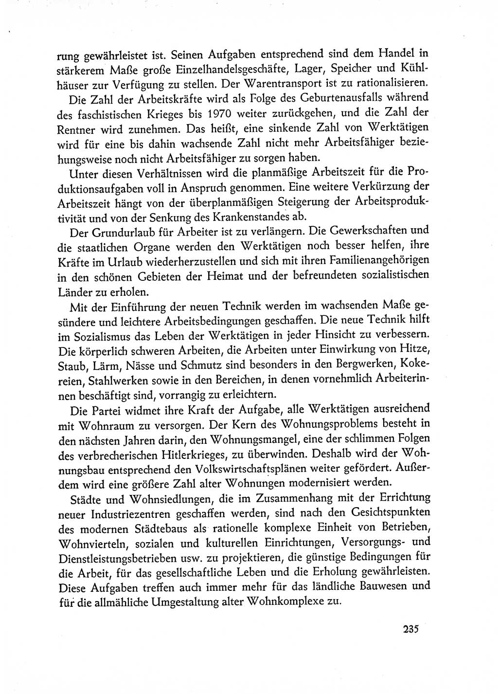 Dokumente der Sozialistischen Einheitspartei Deutschlands (SED) [Deutsche Demokratische Republik (DDR)] 1962-1963, Seite 235 (Dok. SED DDR 1962-1963, S. 235)